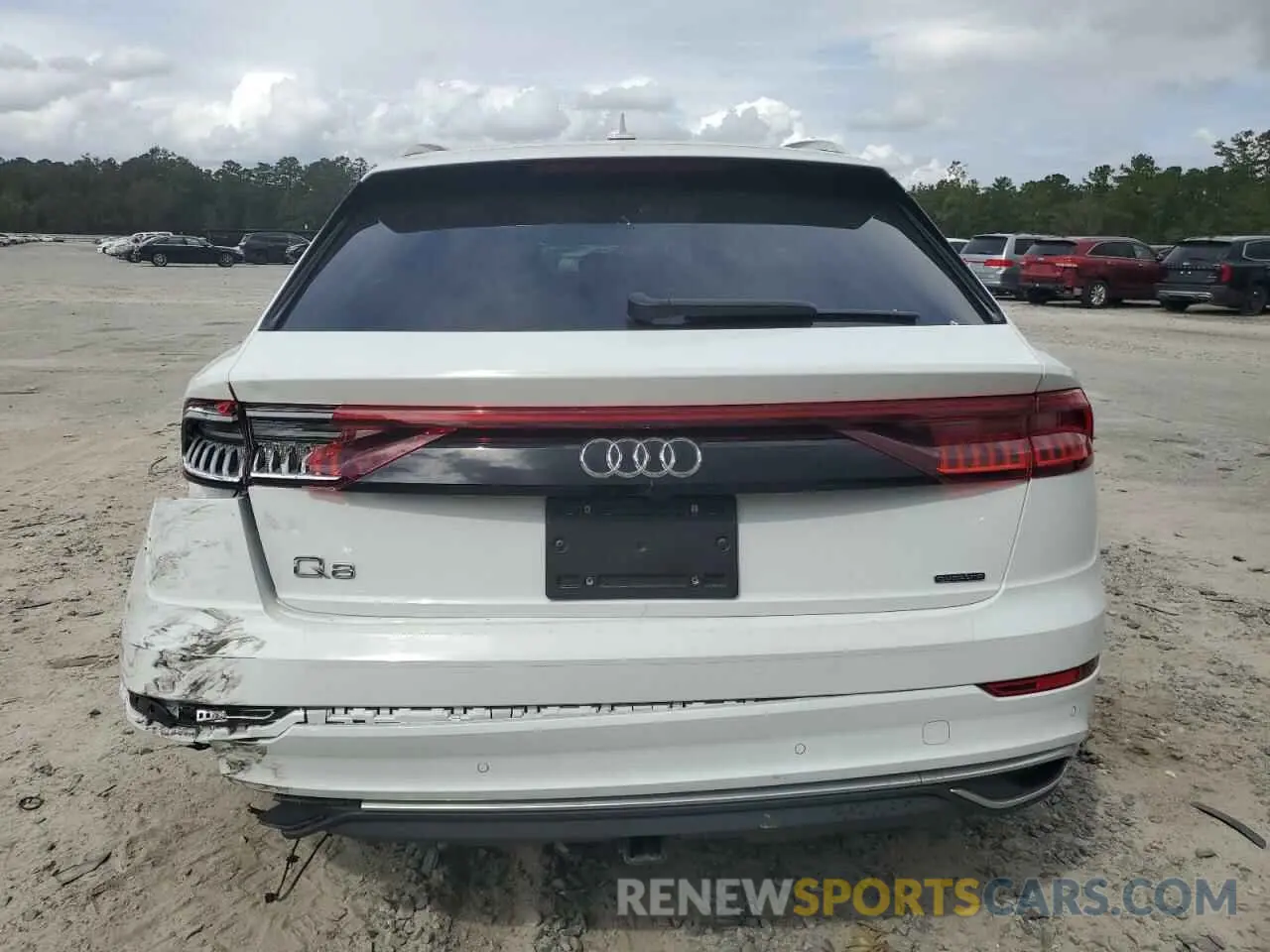 6 Photograph of a damaged car WA1AVAF17LD023374 AUDI Q8 2020