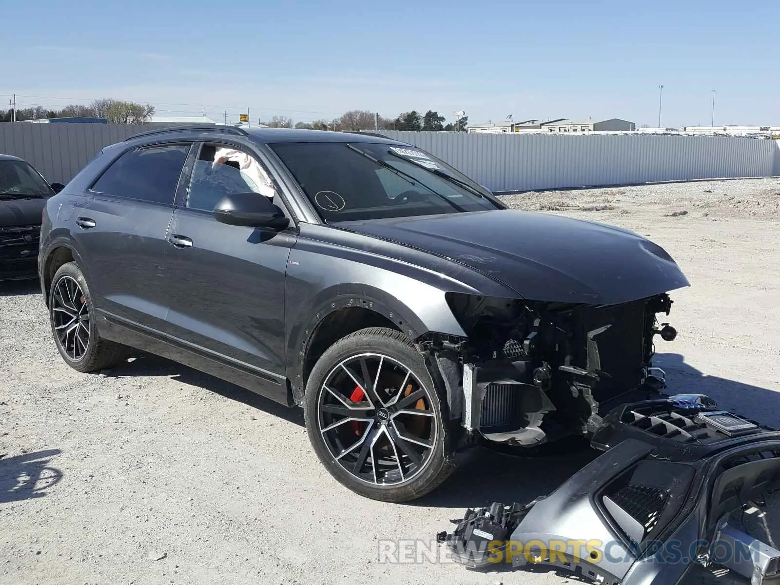 1 Photograph of a damaged car WA1EVAF14LD023284 AUDI Q8 2020