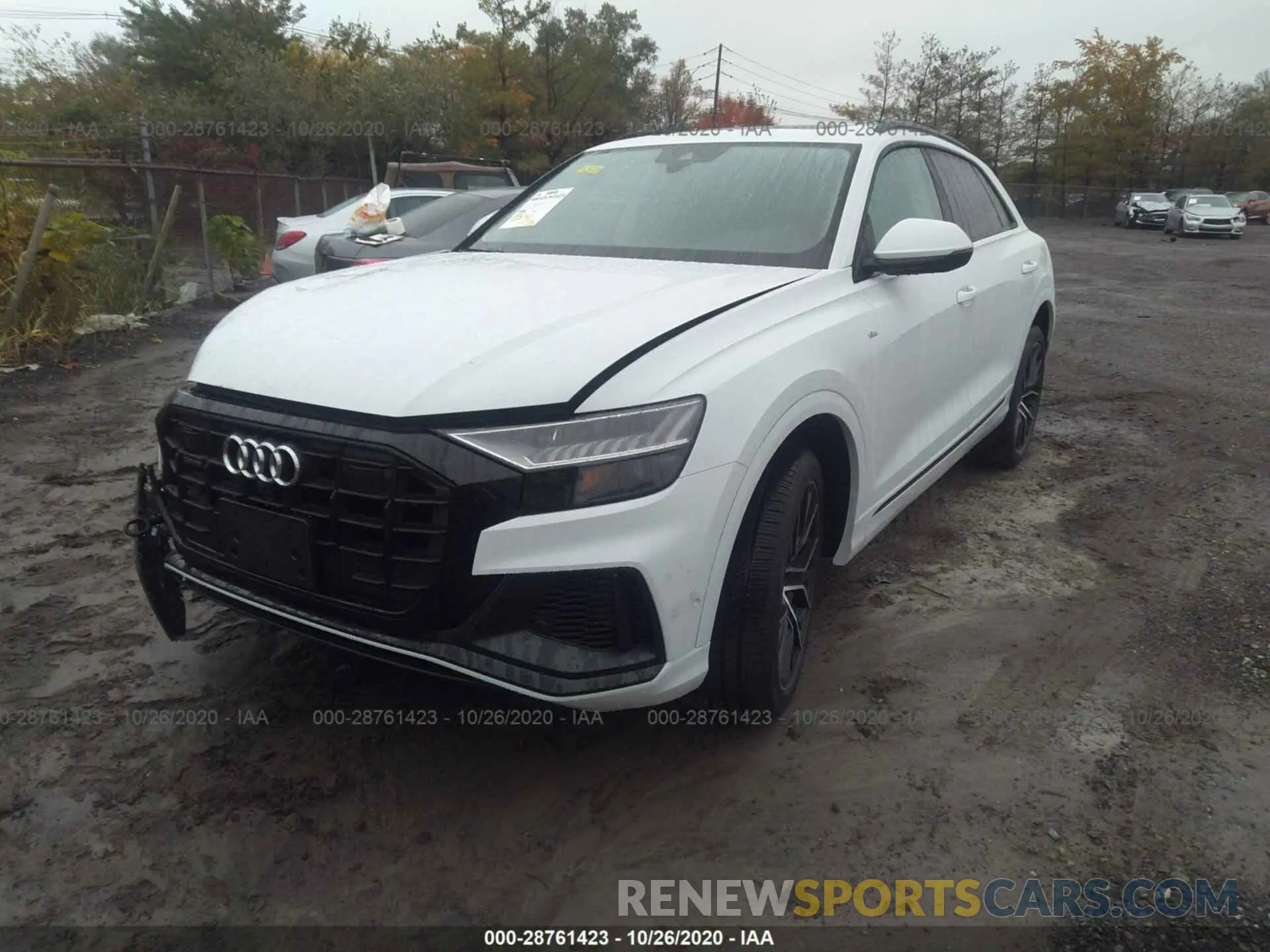 2 Photograph of a damaged car WA1EVAF14LD024418 AUDI Q8 2020