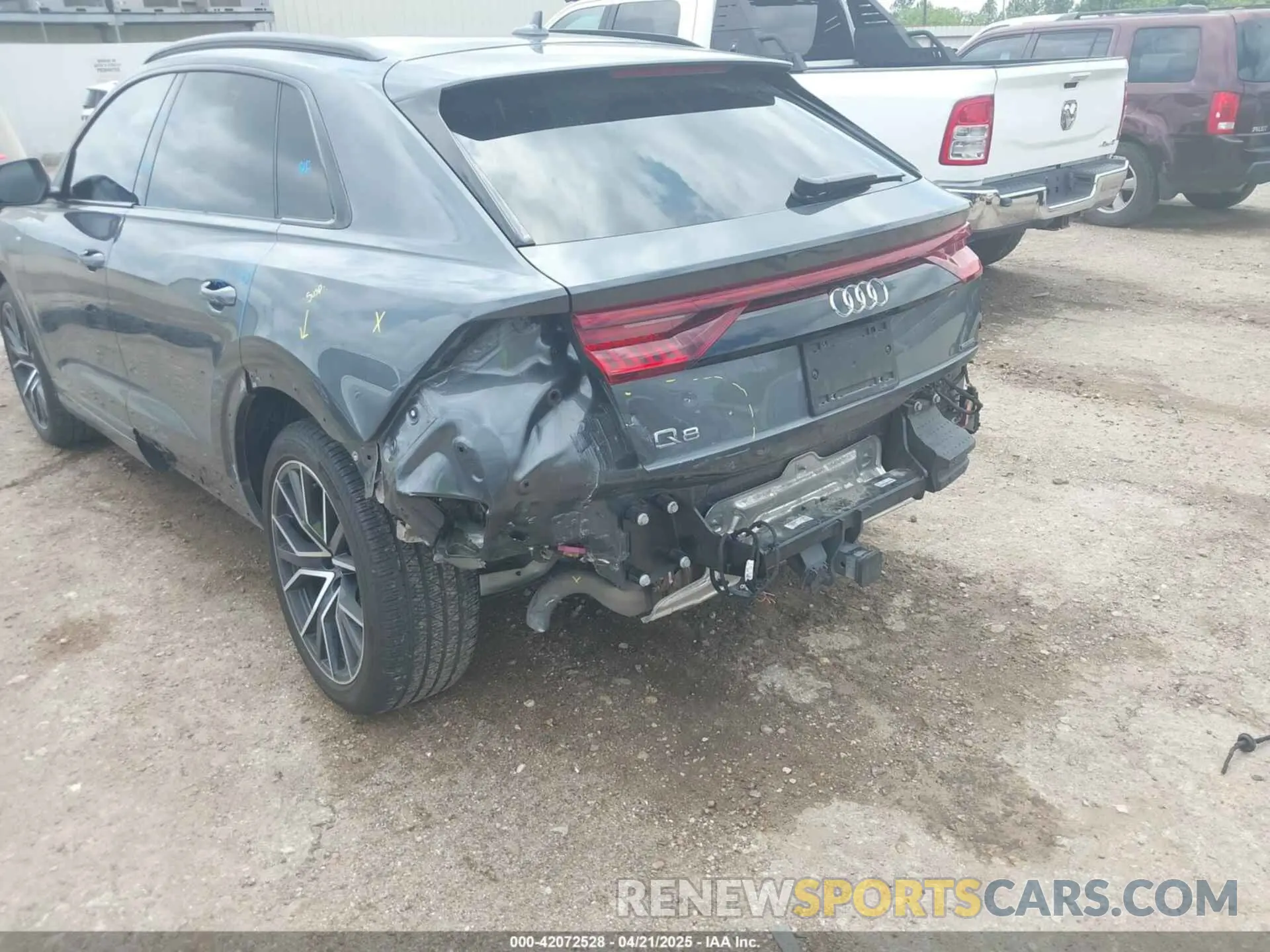6 Фотография поврежденного автомобиля WA1EVAF15LD015114 AUDI Q8 2020