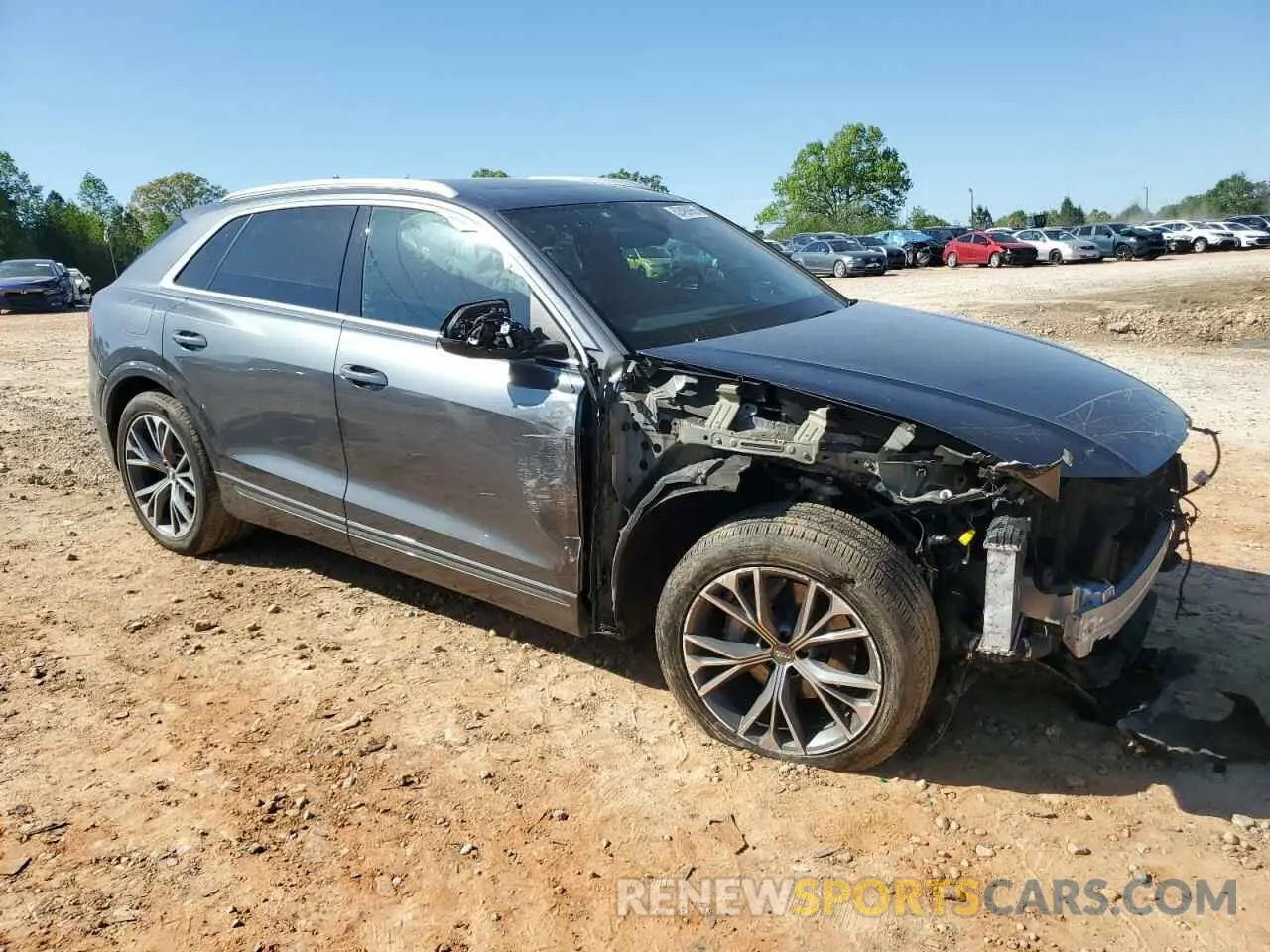 4 Photograph of a damaged car WA1FVAF10LD000427 AUDI Q8 2020