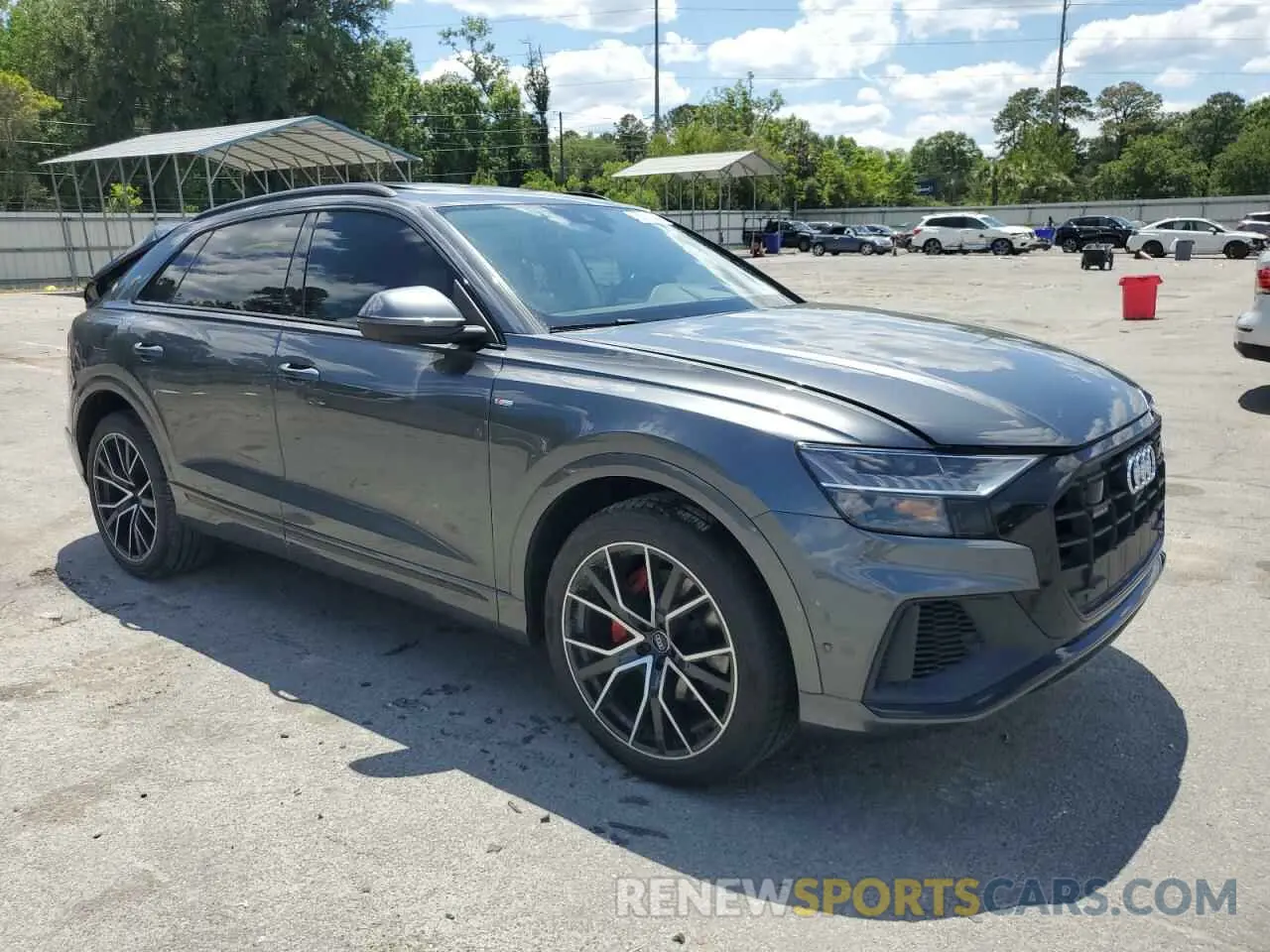 4 Фотография поврежденного автомобиля WA1FVAF10LD015381 AUDI Q8 2020