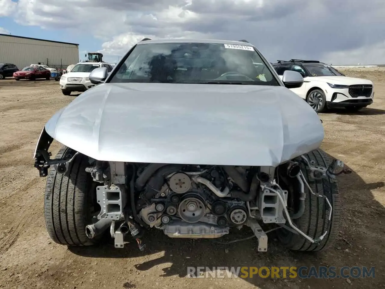 5 Фотография поврежденного автомобиля WA1FVAF15LD001475 AUDI Q8 2020