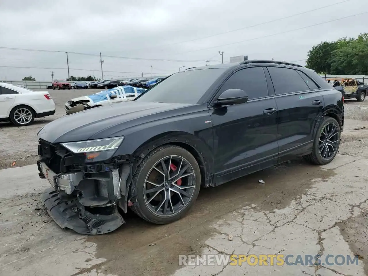 1 Photograph of a damaged car WA1FVAF15LD017787 AUDI Q8 2020