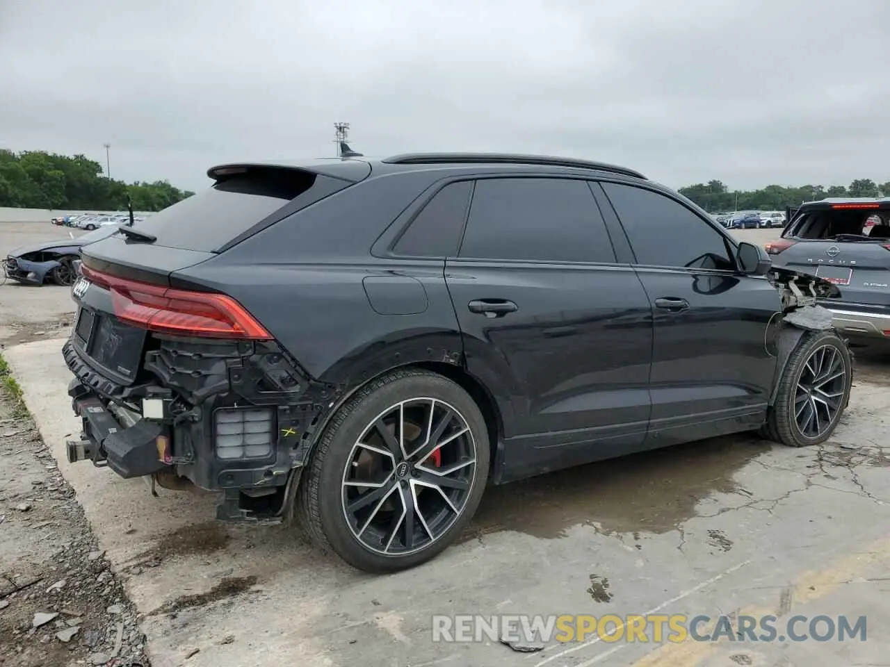 3 Photograph of a damaged car WA1FVAF15LD017787 AUDI Q8 2020