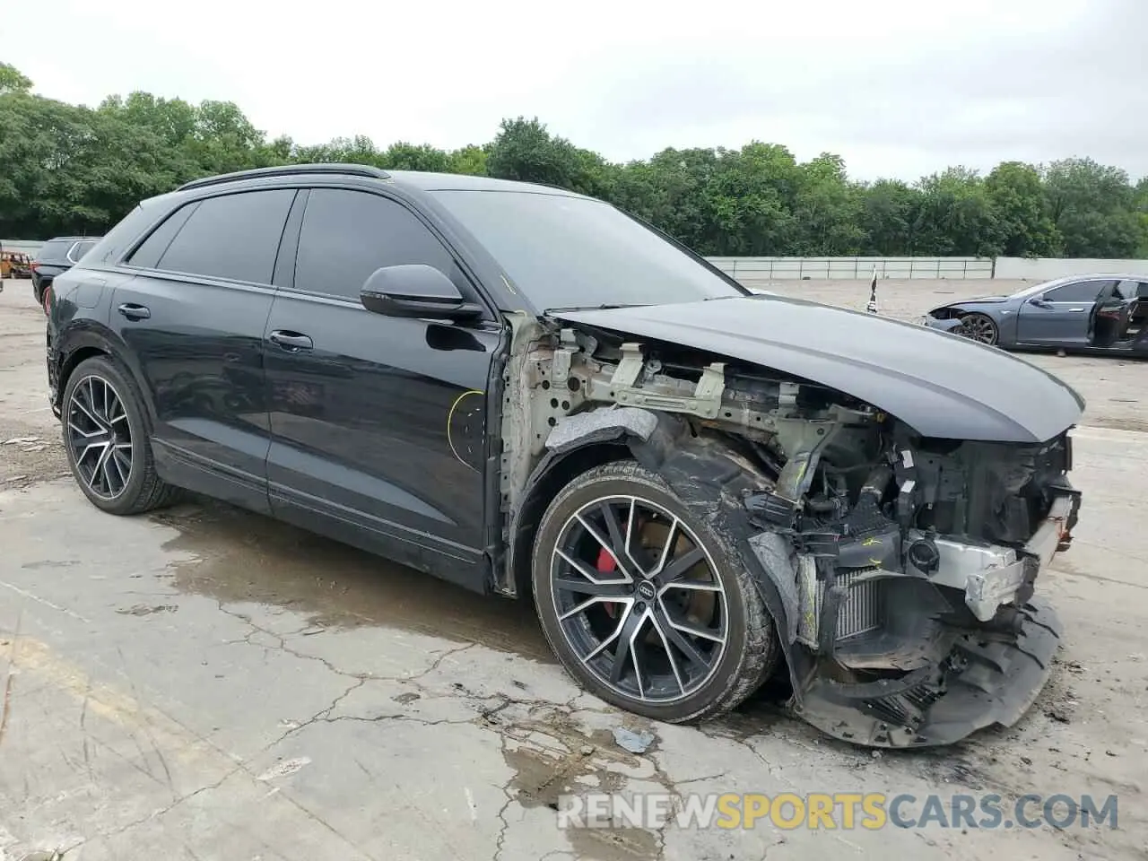 4 Photograph of a damaged car WA1FVAF15LD017787 AUDI Q8 2020