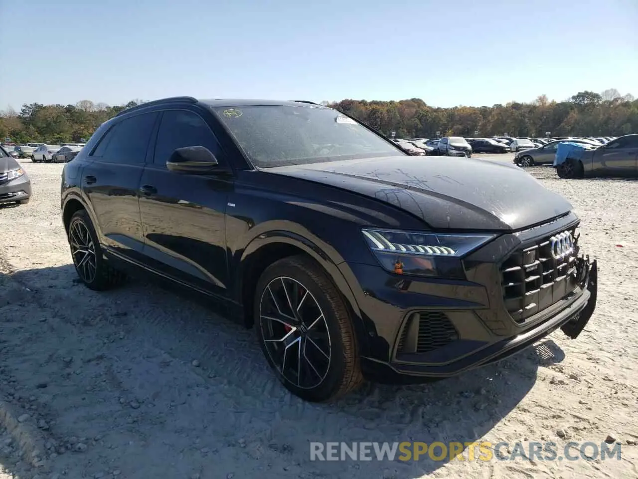 1 Photograph of a damaged car WA1FVAF19LD021387 AUDI Q8 2020