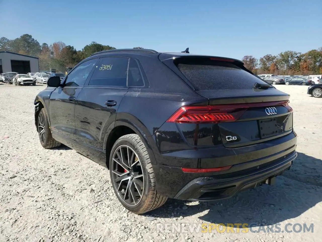 3 Photograph of a damaged car WA1FVAF19LD021387 AUDI Q8 2020