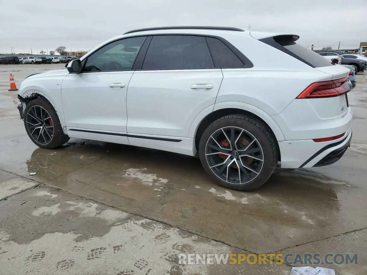 2 Photograph of a damaged car WA1FVAF1XLD023679 AUDI Q8 2020