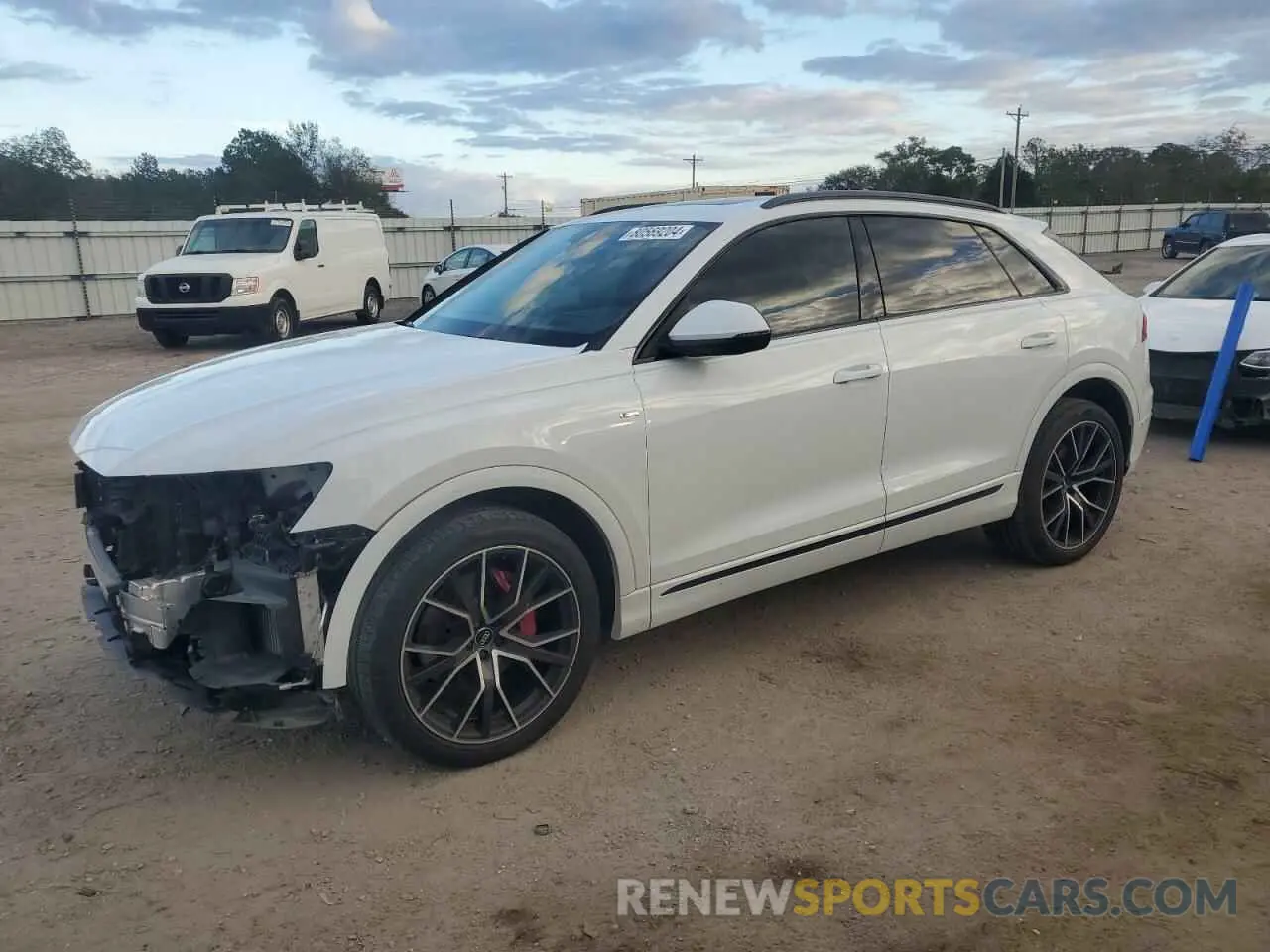 1 Фотография поврежденного автомобиля WA1FVBF14LD009279 AUDI Q8 2020