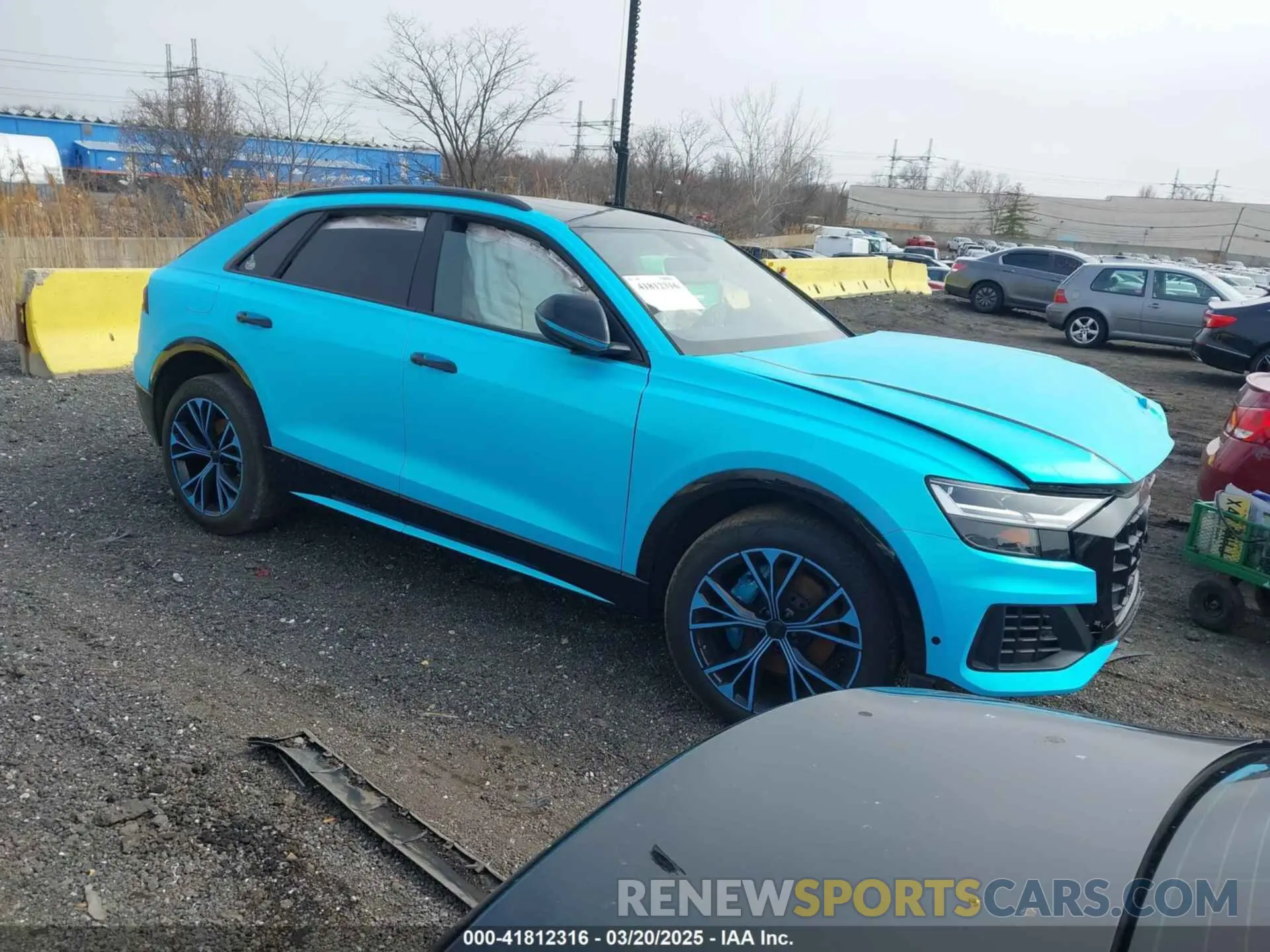 1 Photograph of a damaged car WA1AVAF11MD003462 AUDI Q8 2021