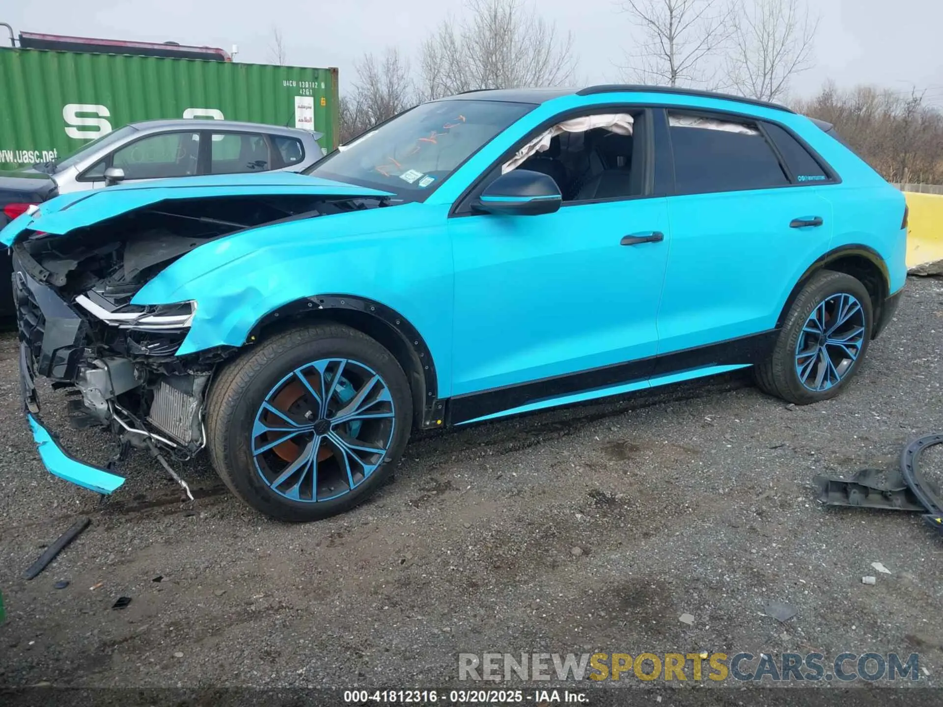 2 Photograph of a damaged car WA1AVAF11MD003462 AUDI Q8 2021