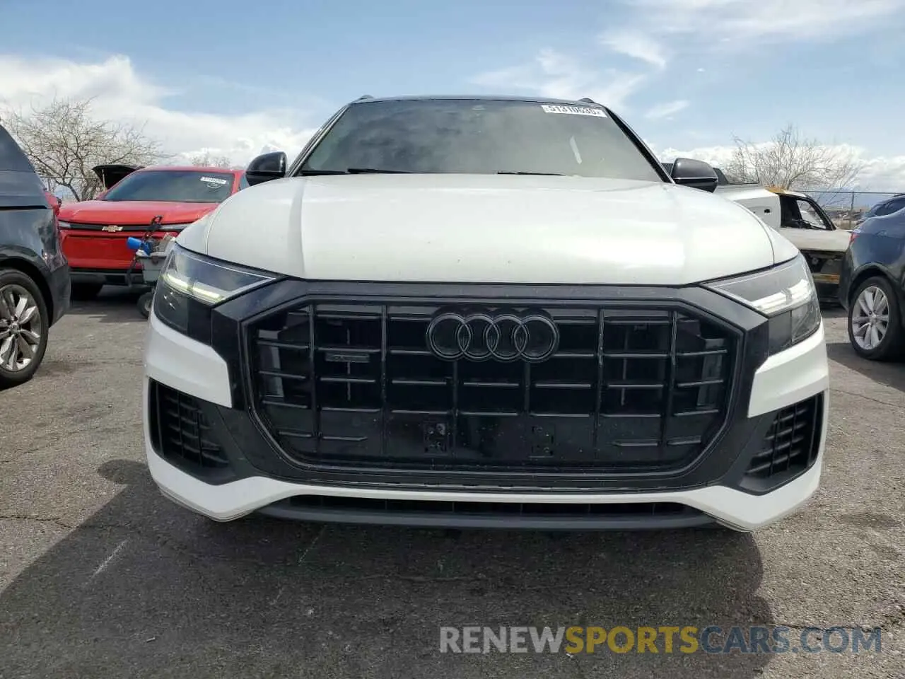 5 Фотография поврежденного автомобиля WA1AVAF17MD034893 AUDI Q8 2021