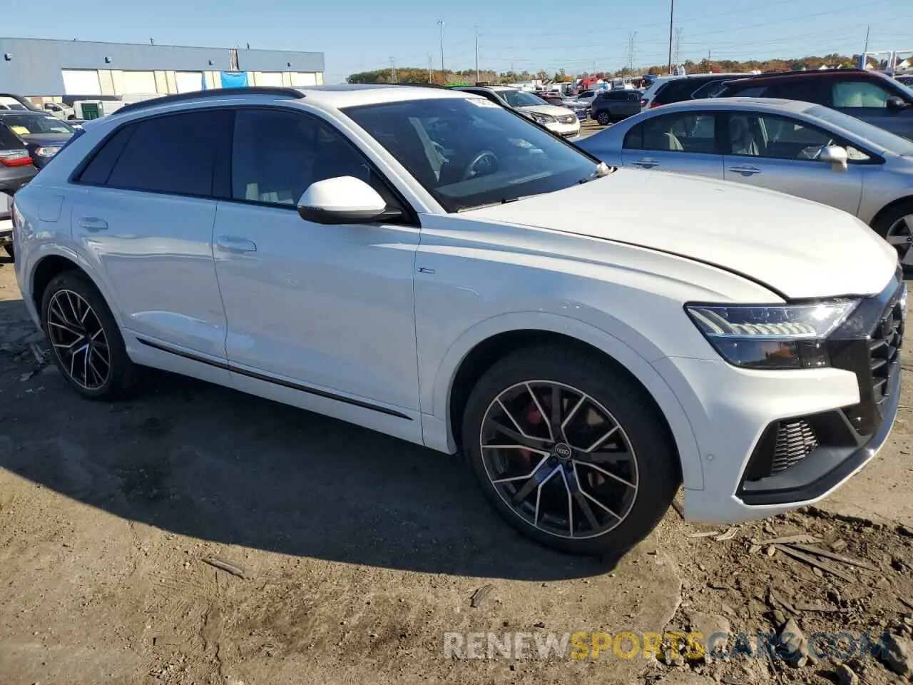 4 Фотография поврежденного автомобиля WA1EVAF10MD007262 AUDI Q8 2021