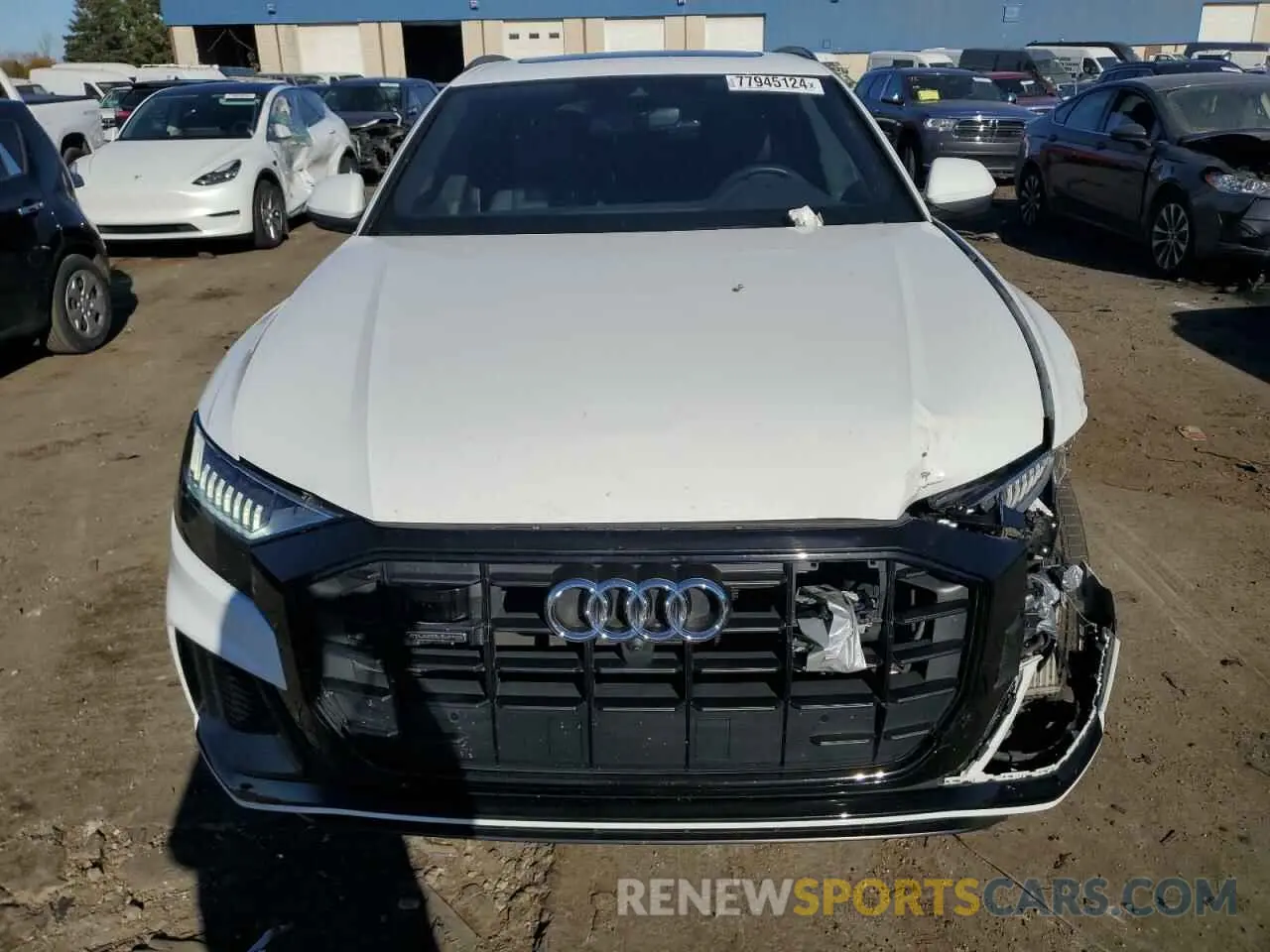 5 Фотография поврежденного автомобиля WA1EVAF10MD007262 AUDI Q8 2021