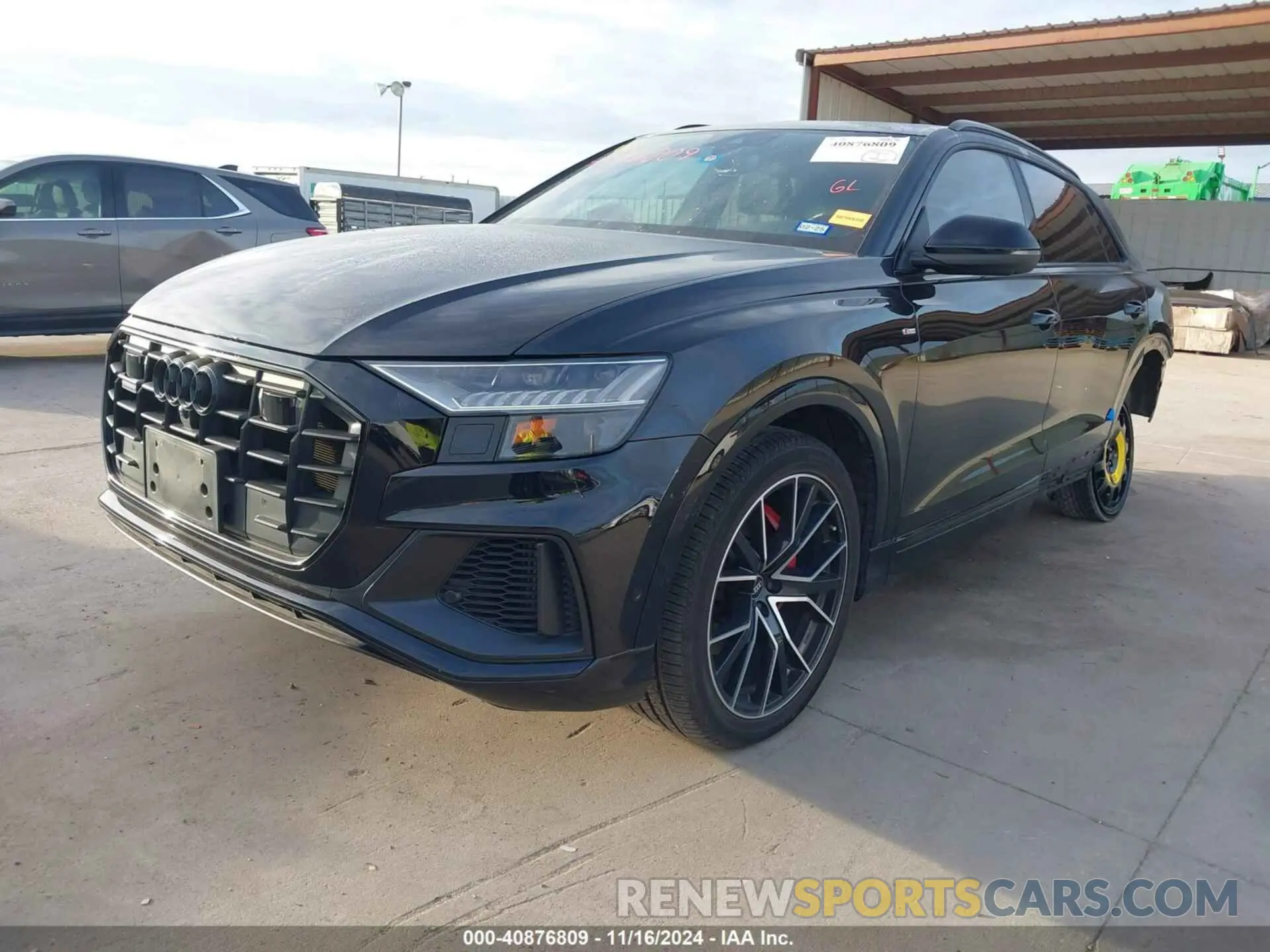 2 Фотография поврежденного автомобиля WA1EVAF11MD016682 AUDI Q8 2021