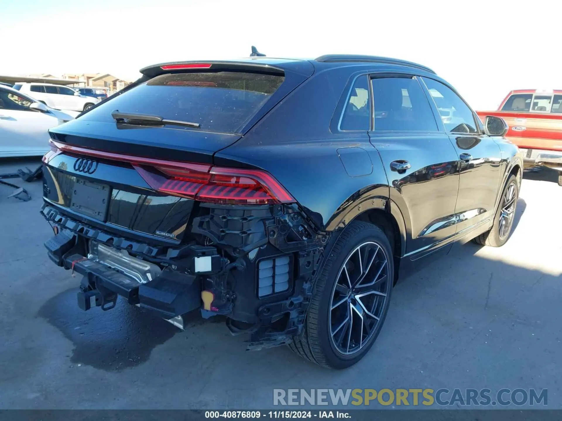 4 Фотография поврежденного автомобиля WA1EVAF11MD016682 AUDI Q8 2021