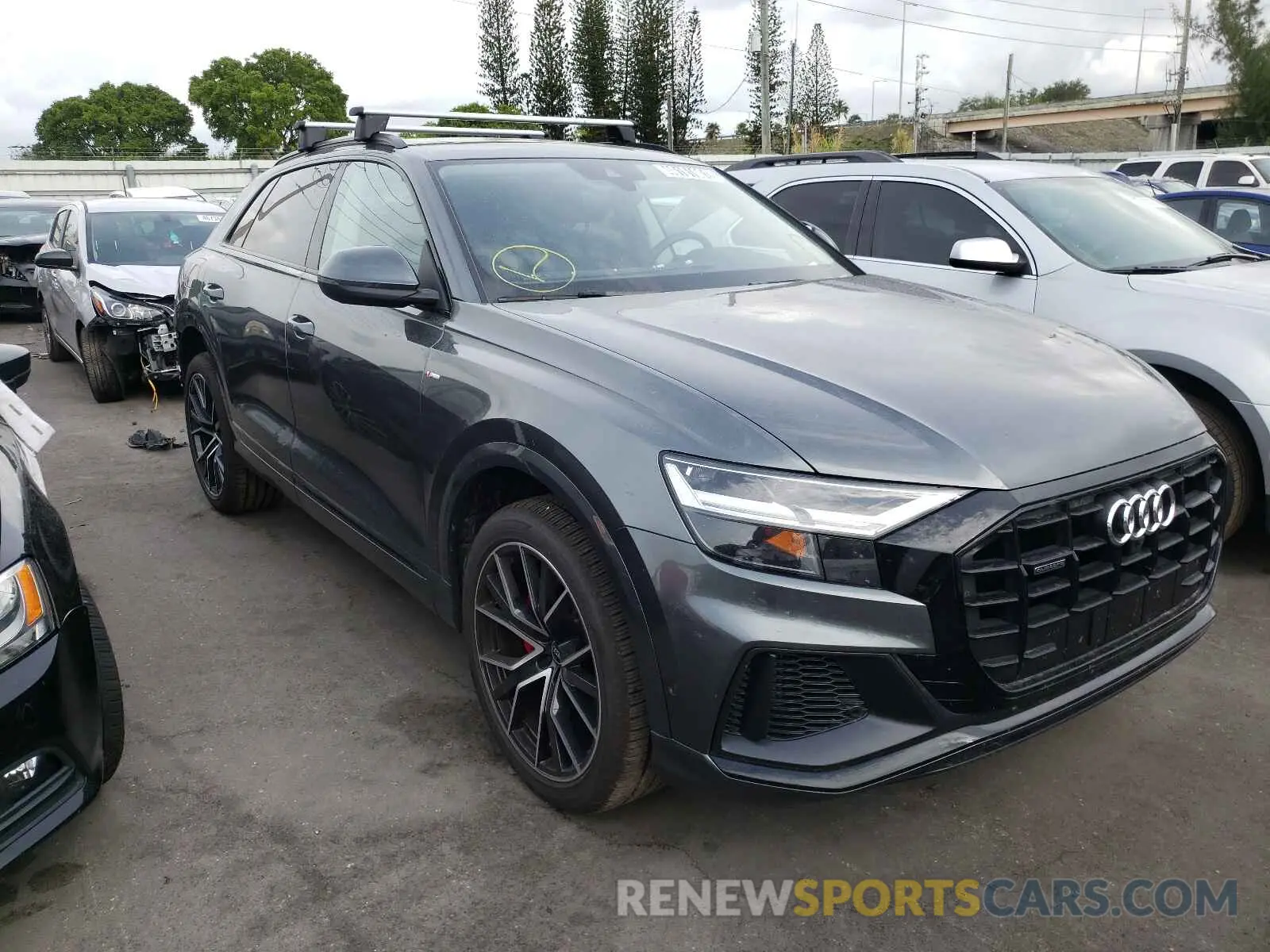 1 Photograph of a damaged car WA1EVAF11MD025530 AUDI Q8 2021
