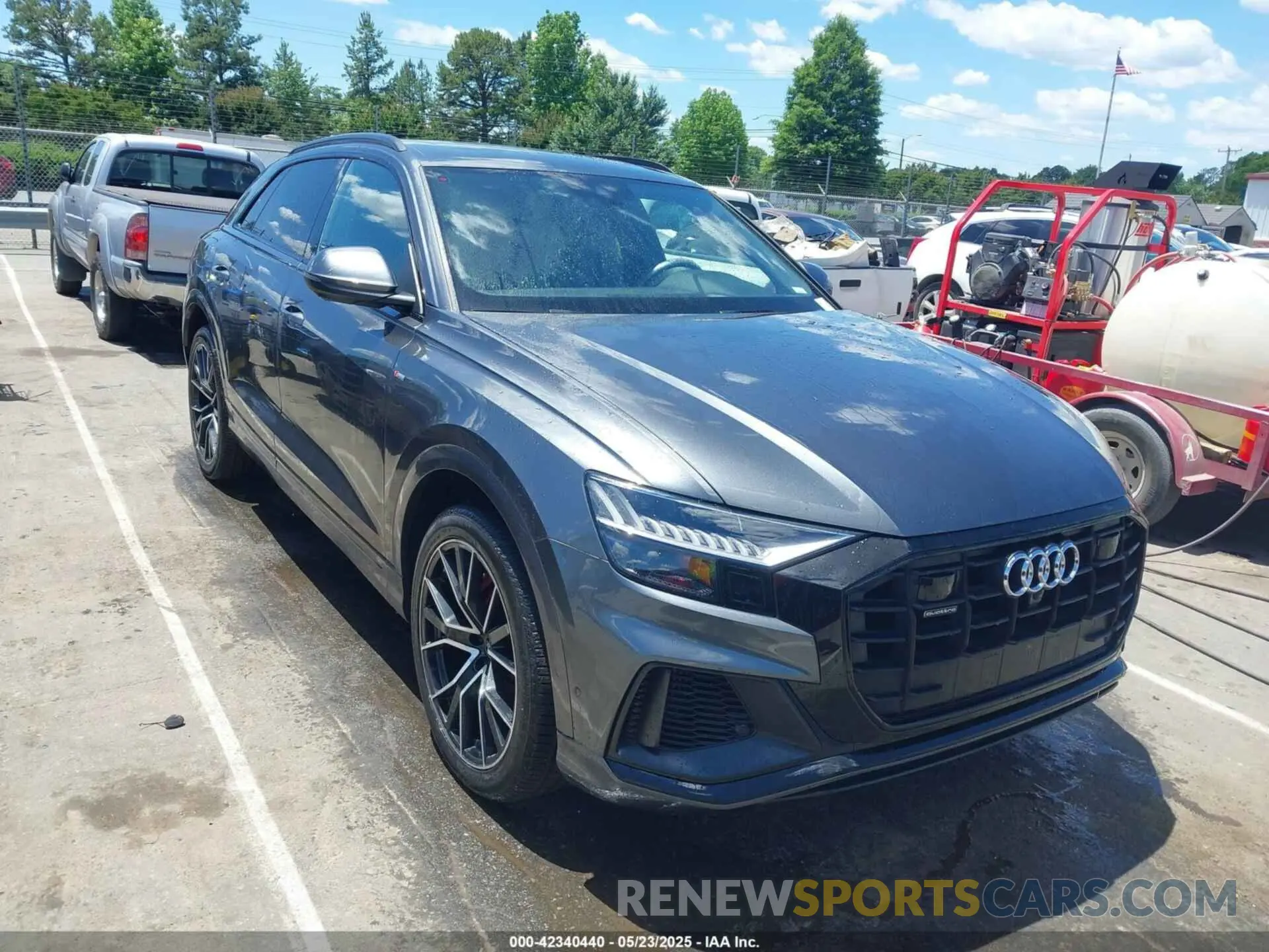 1 Фотография поврежденного автомобиля WA1EVAF12MD006405 AUDI Q8 2021