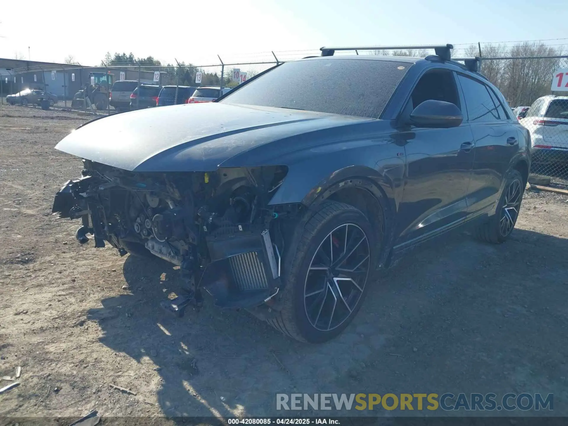 2 Фотография поврежденного автомобиля WA1EVAF14MD014781 AUDI Q8 2021