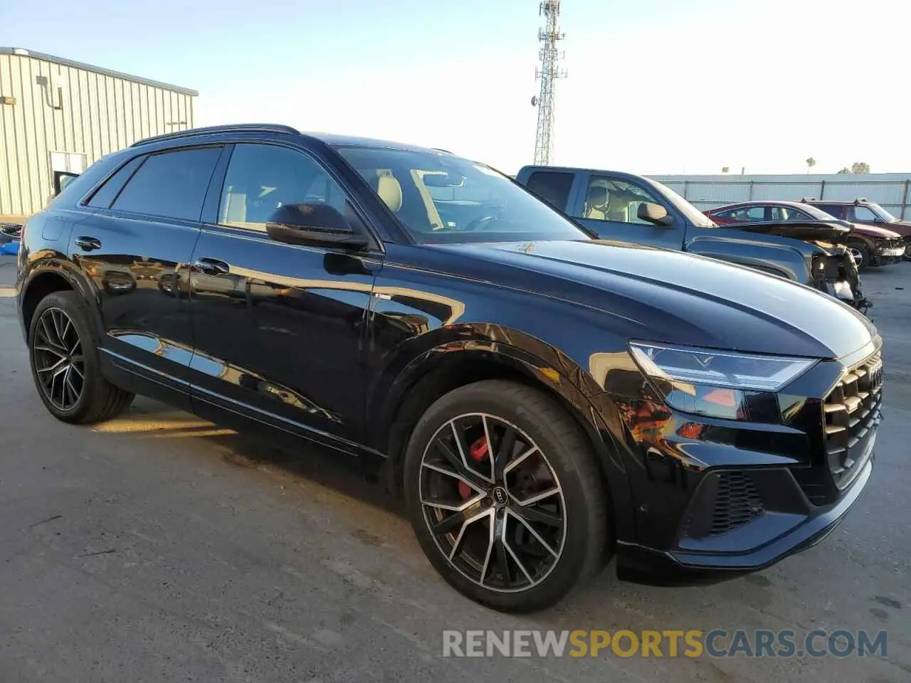4 Фотография поврежденного автомобиля WA1EVAF15MD013154 AUDI Q8 2021
