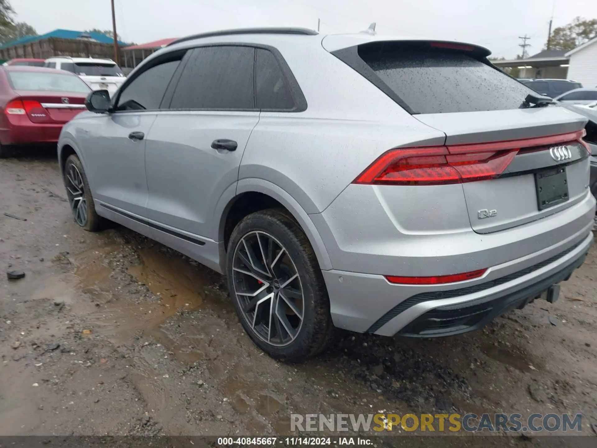 3 Фотография поврежденного автомобиля WA1EVAF15MD036806 AUDI Q8 2021