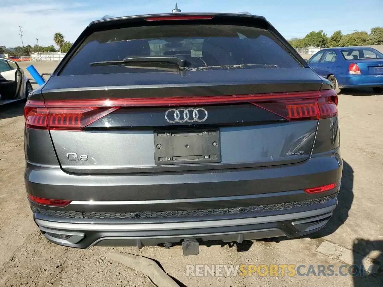 6 Фотография поврежденного автомобиля WA1EVAF16MD003507 AUDI Q8 2021