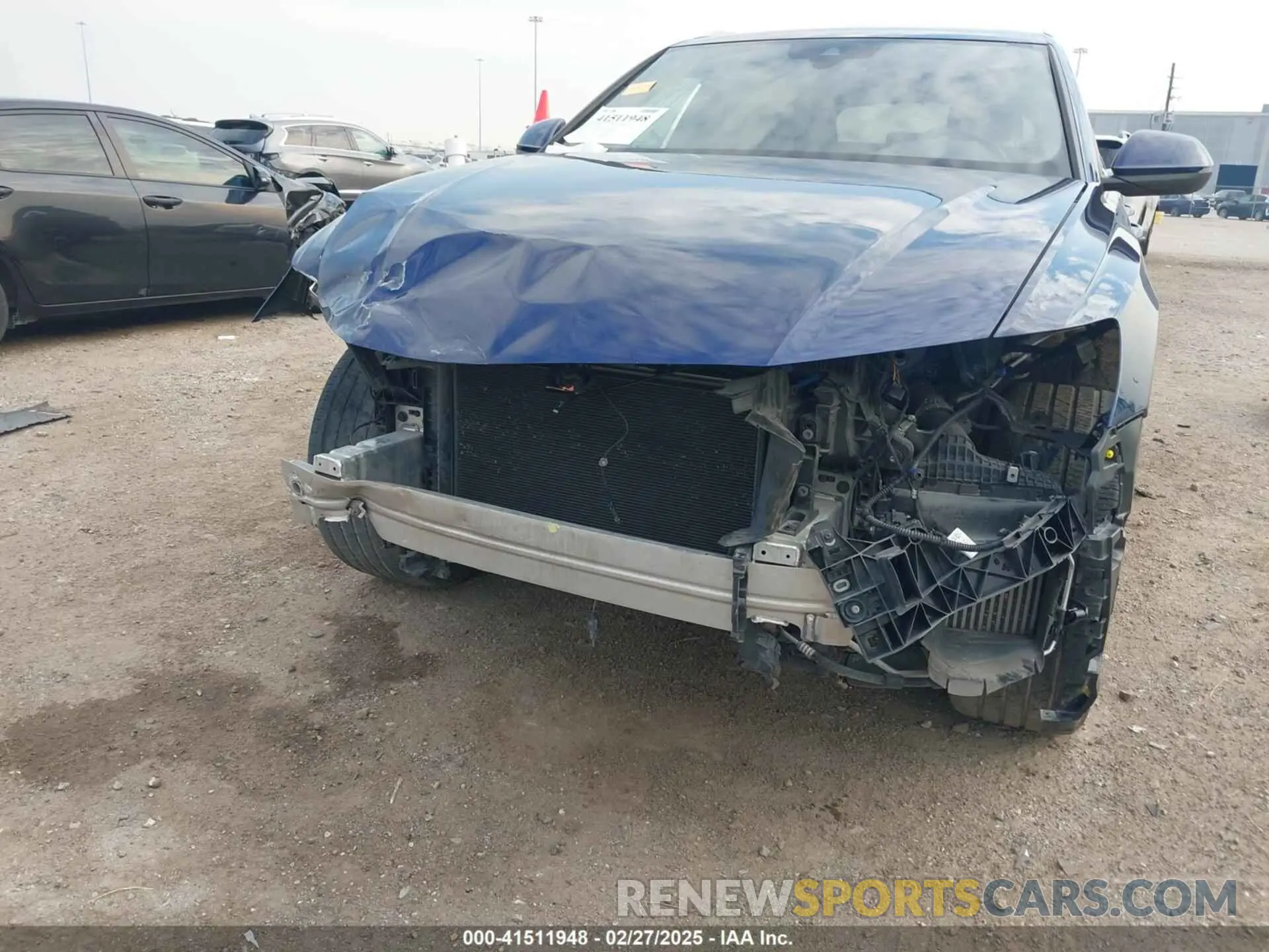 13 Photograph of a damaged car WA1EVAF17MD007971 AUDI Q8 2021
