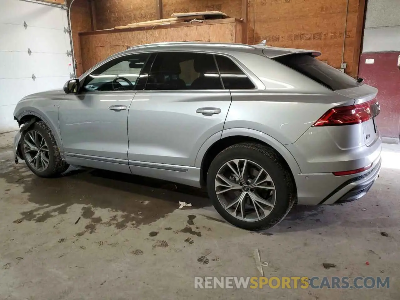 2 Photograph of a damaged car WA1EVAF17MD034149 AUDI Q8 2021
