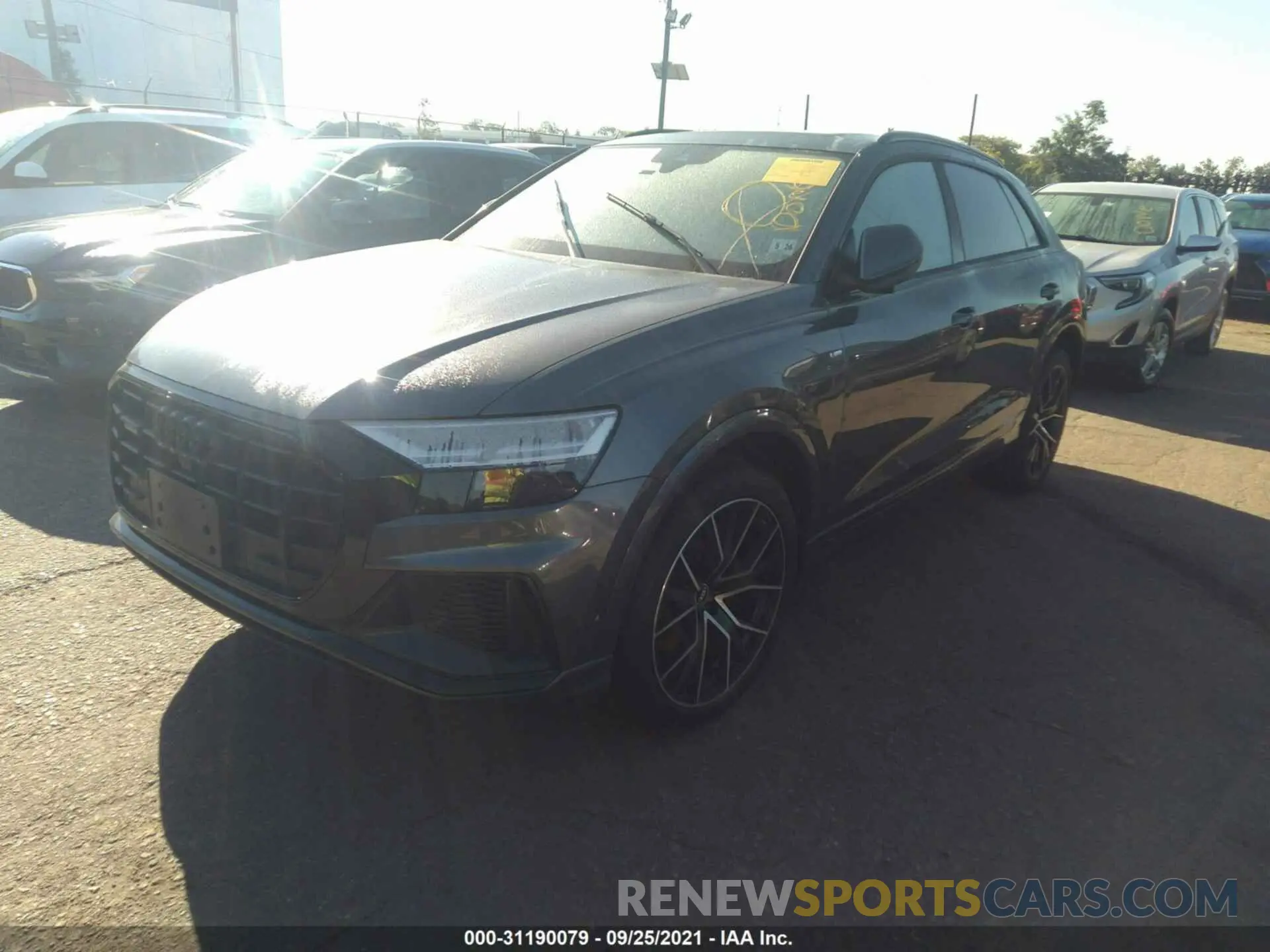 2 Photograph of a damaged car WA1EVAF18MD029820 AUDI Q8 2021