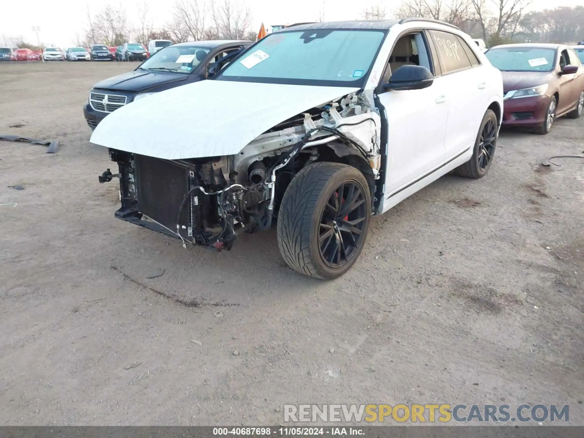 2 Photograph of a damaged car WA1EVAF1XMD003817 AUDI Q8 2021