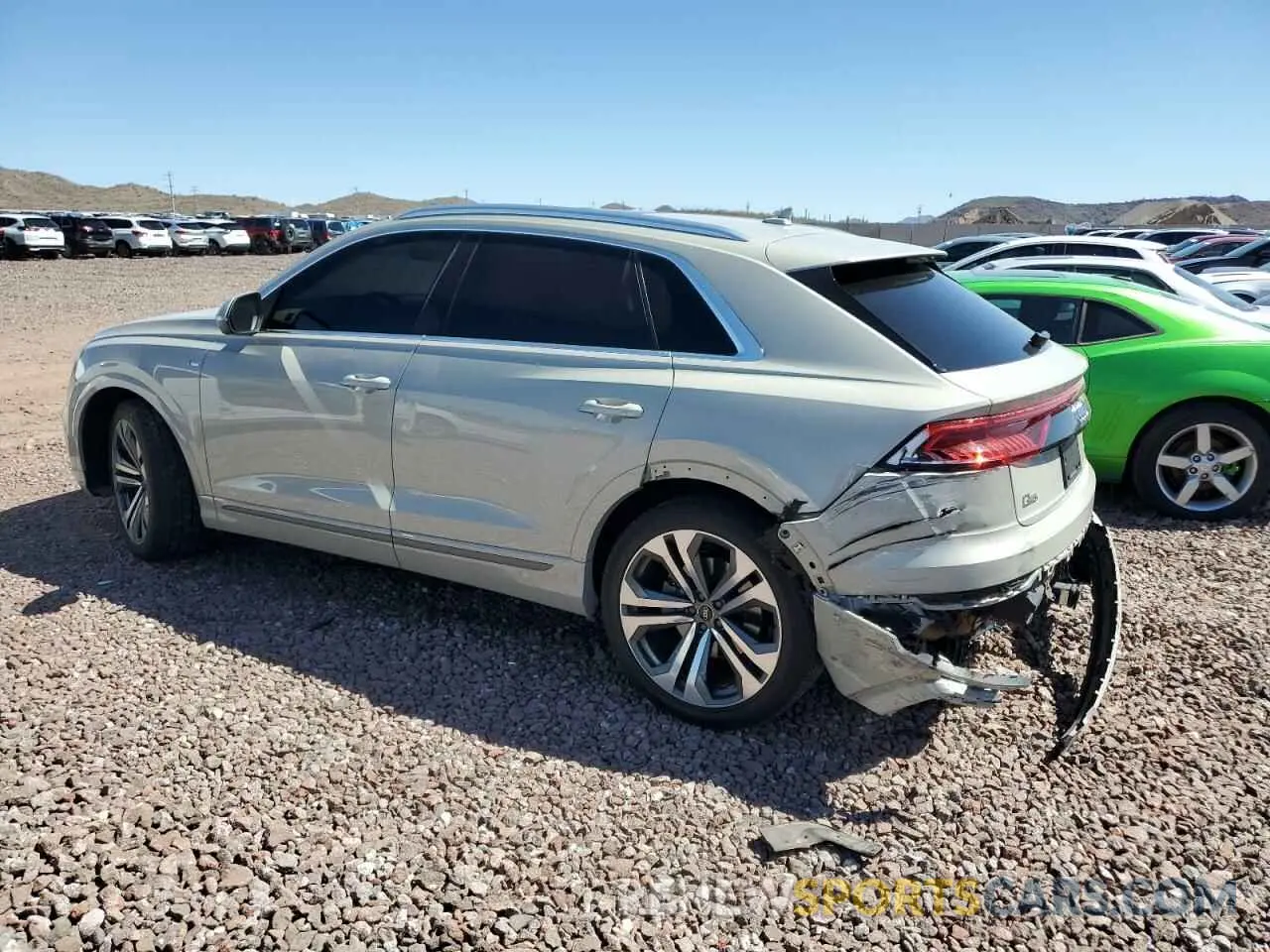2 Photograph of a damaged car WA1FVAF14MD027325 AUDI Q8 2021