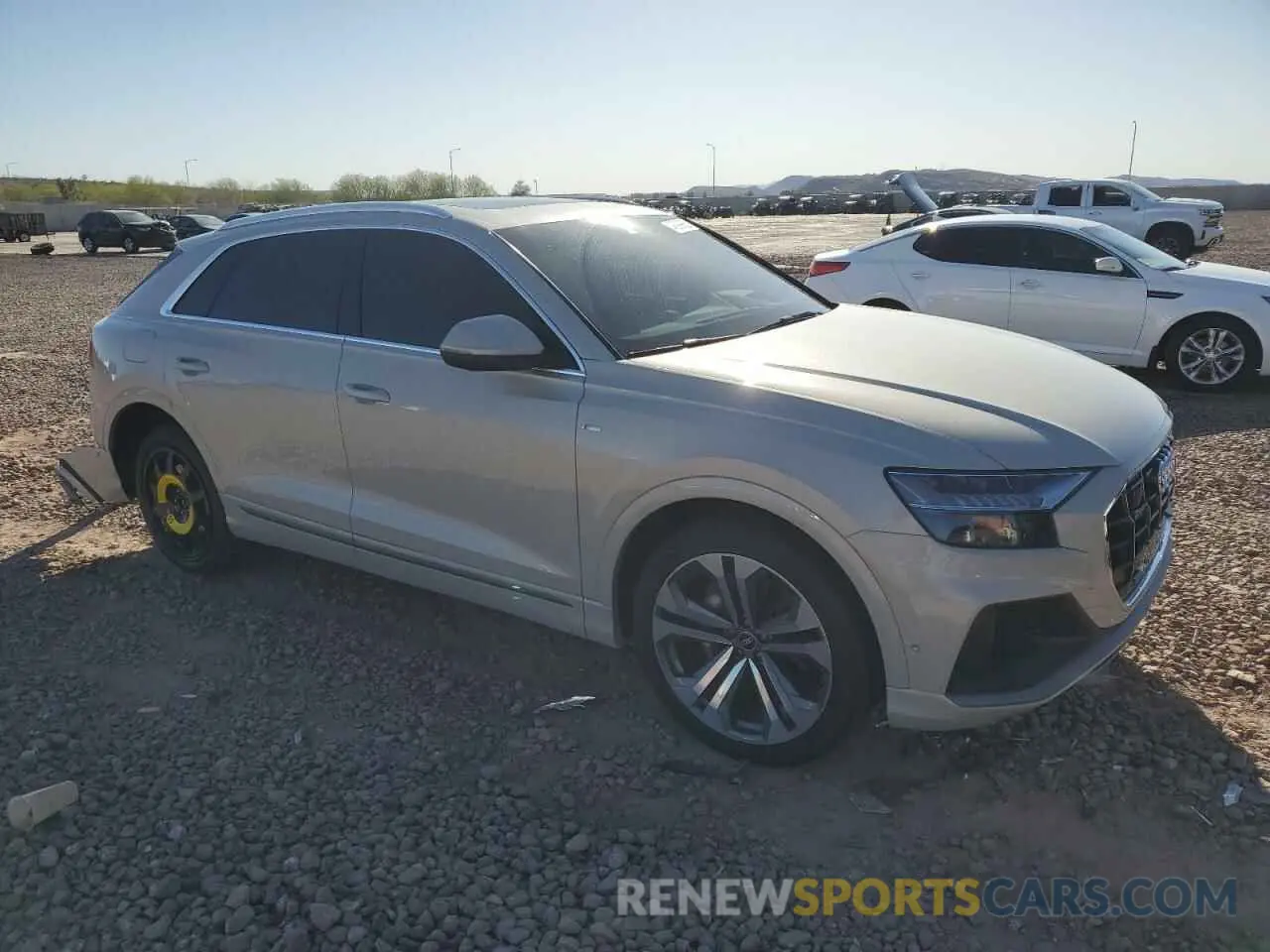 4 Photograph of a damaged car WA1FVAF14MD027325 AUDI Q8 2021