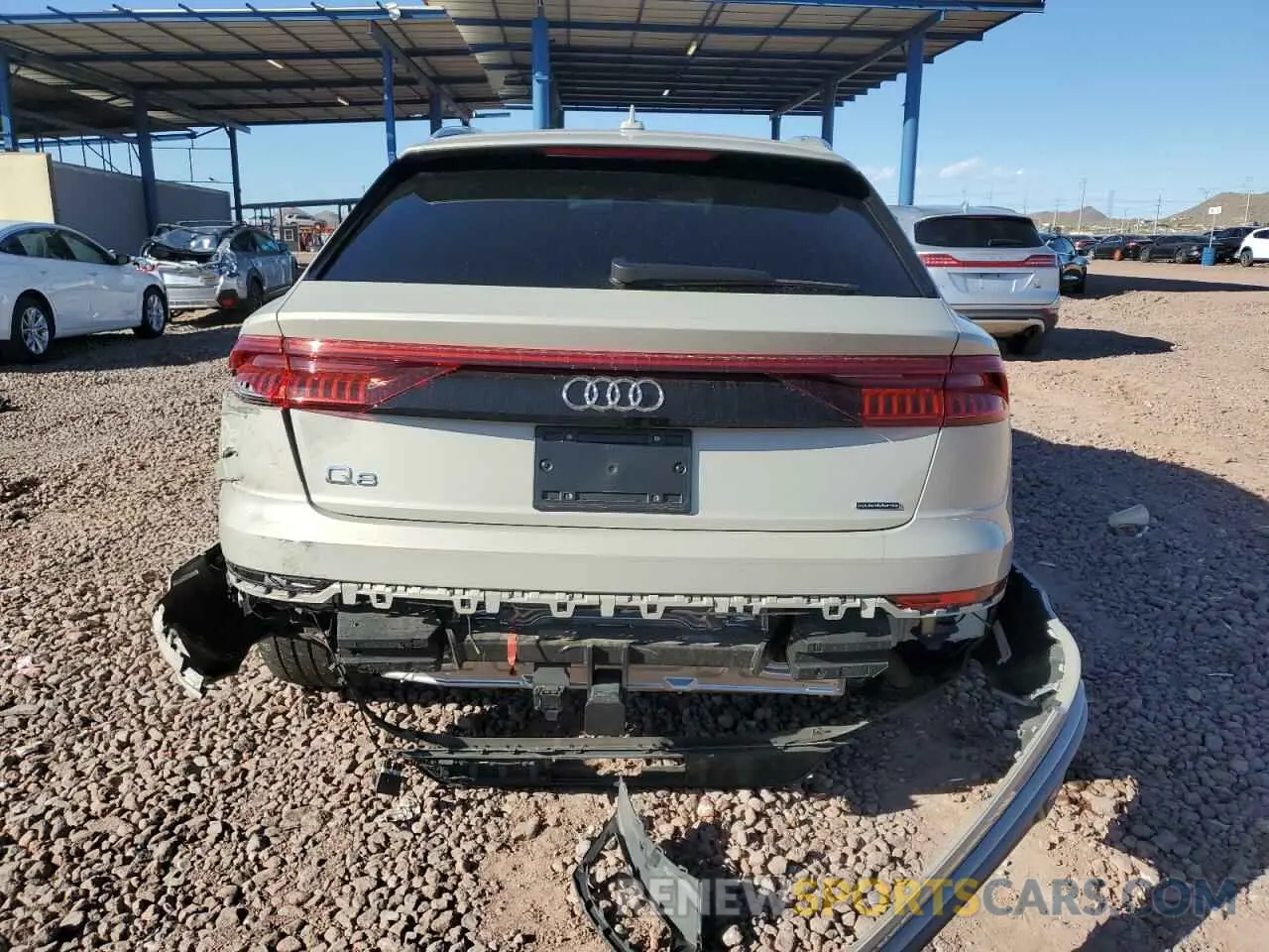 6 Photograph of a damaged car WA1FVAF14MD027325 AUDI Q8 2021