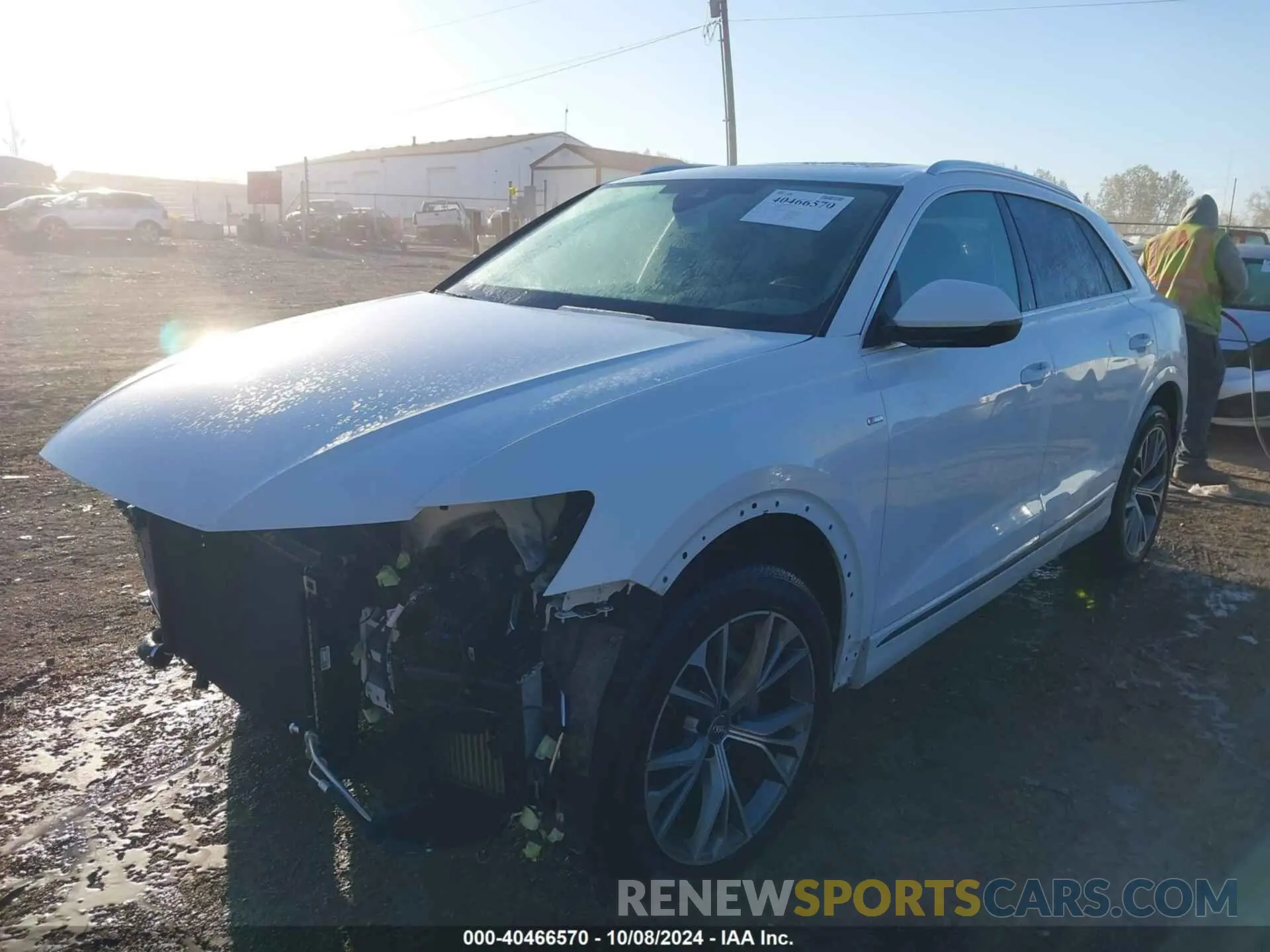 2 Photograph of a damaged car WA1FVAF15MD002109 AUDI Q8 2021