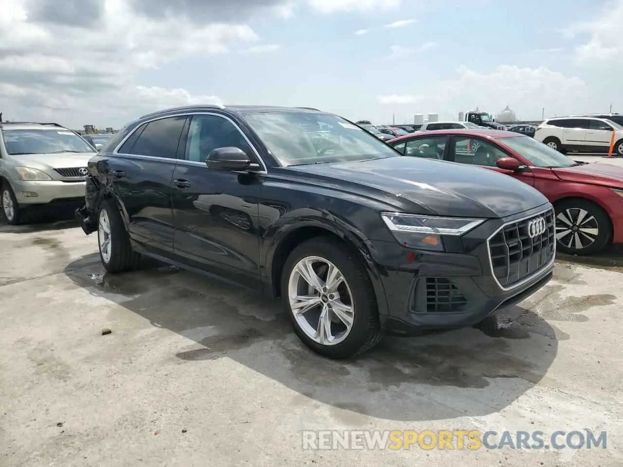 4 Photograph of a damaged car WA1AVBF11ND020639 AUDI Q8 2022