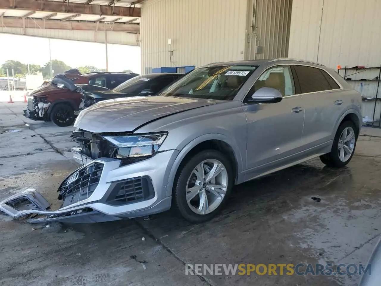 1 Photograph of a damaged car WA1BVBF16ND018678 AUDI Q8 2022