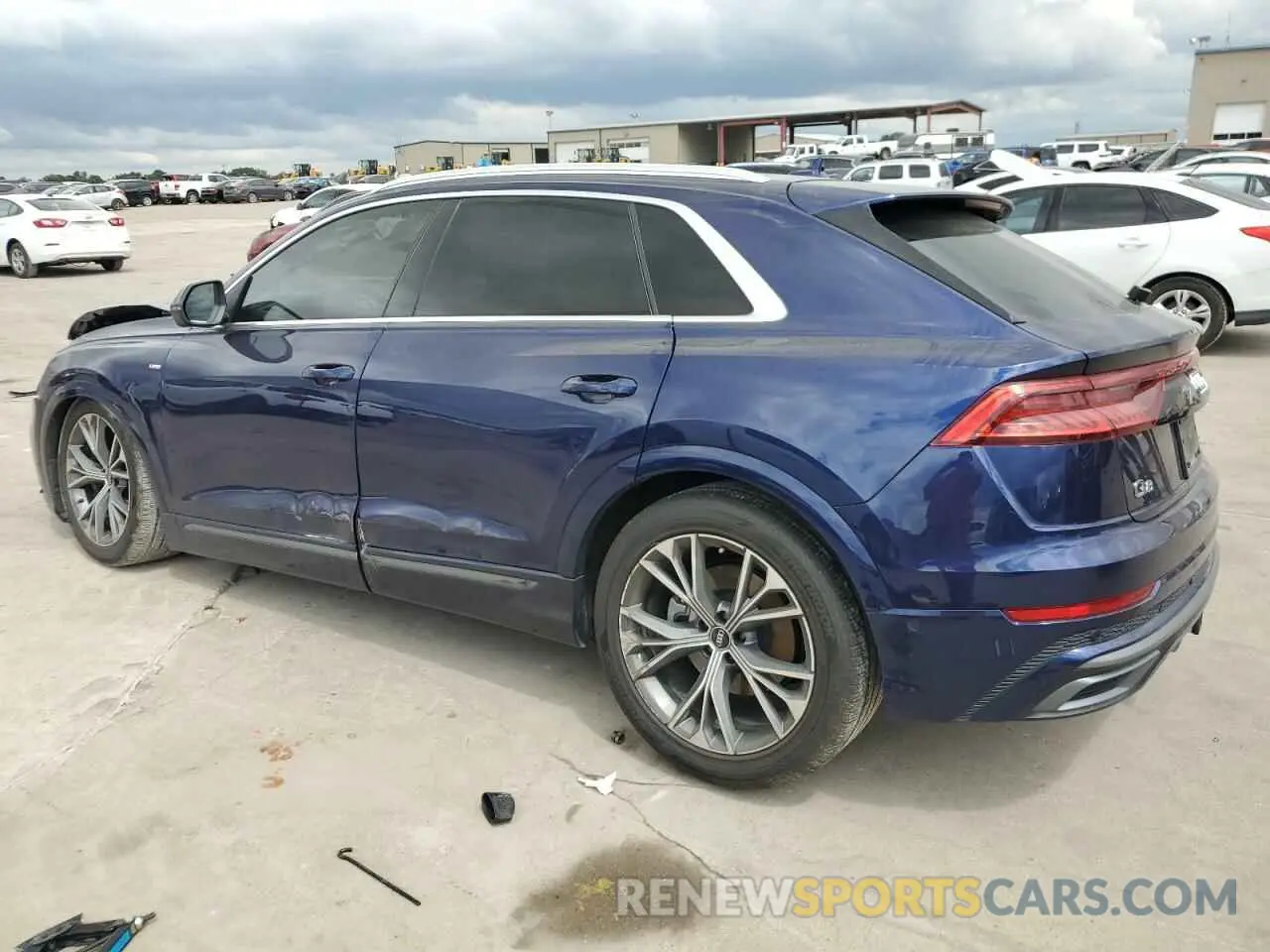2 Фотография поврежденного автомобиля WA1FVBF12ND009672 AUDI Q8 2022