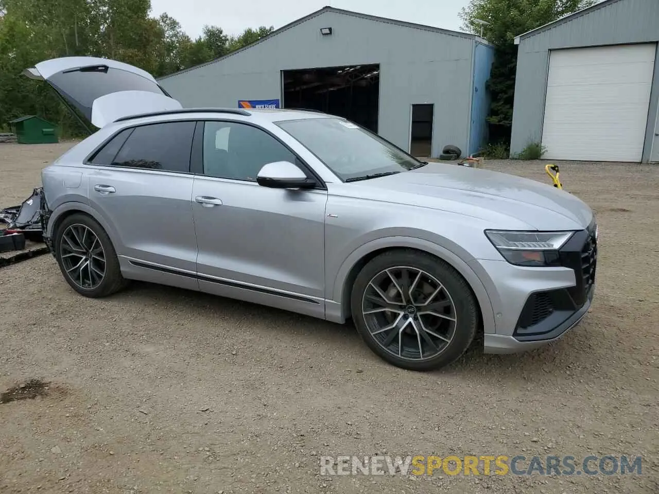 4 Фотография поврежденного автомобиля WA1FVBF13ND006067 AUDI Q8 2022