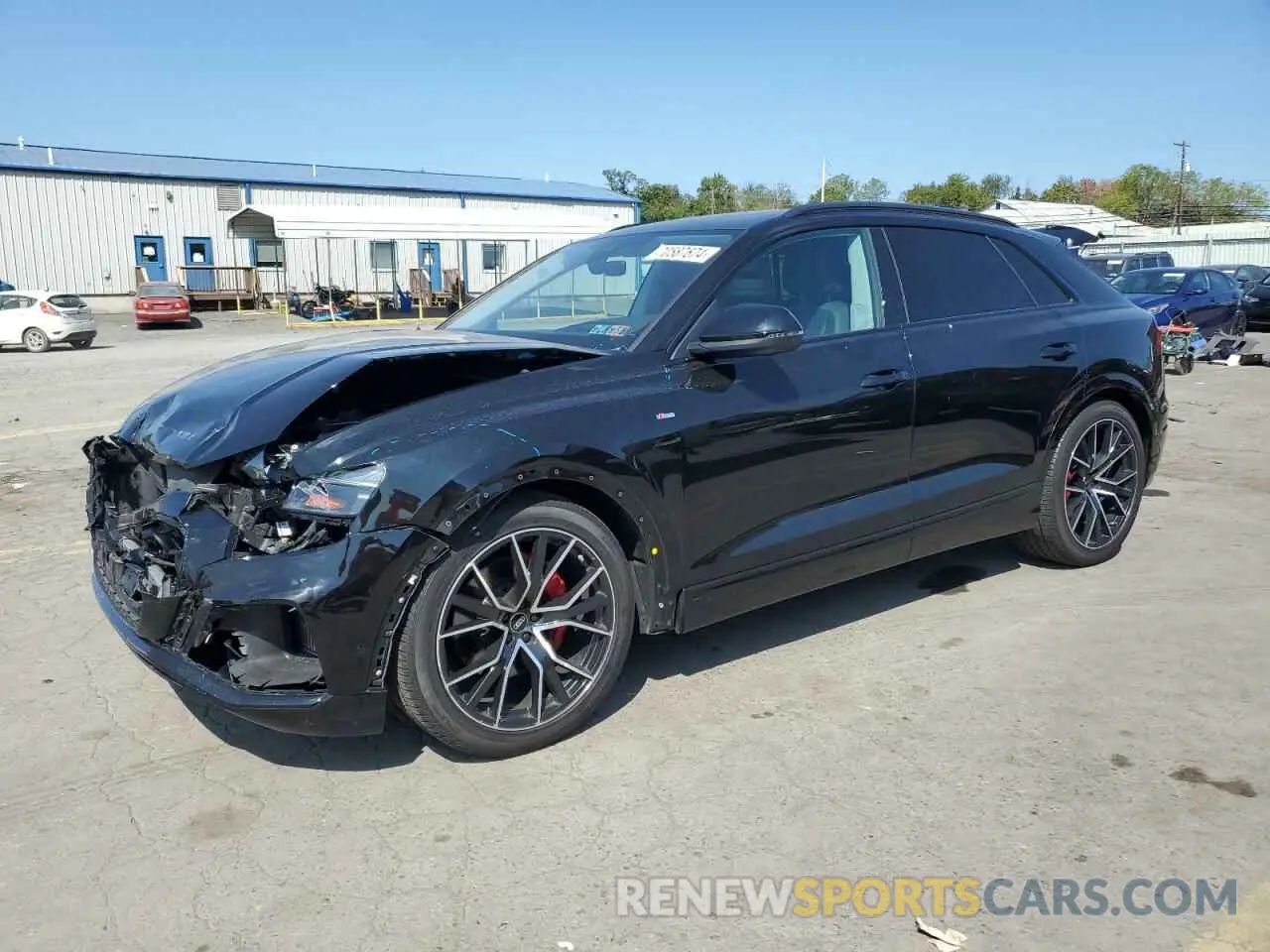 1 Photograph of a damaged car WA1FVBF19ND032284 AUDI Q8 2022