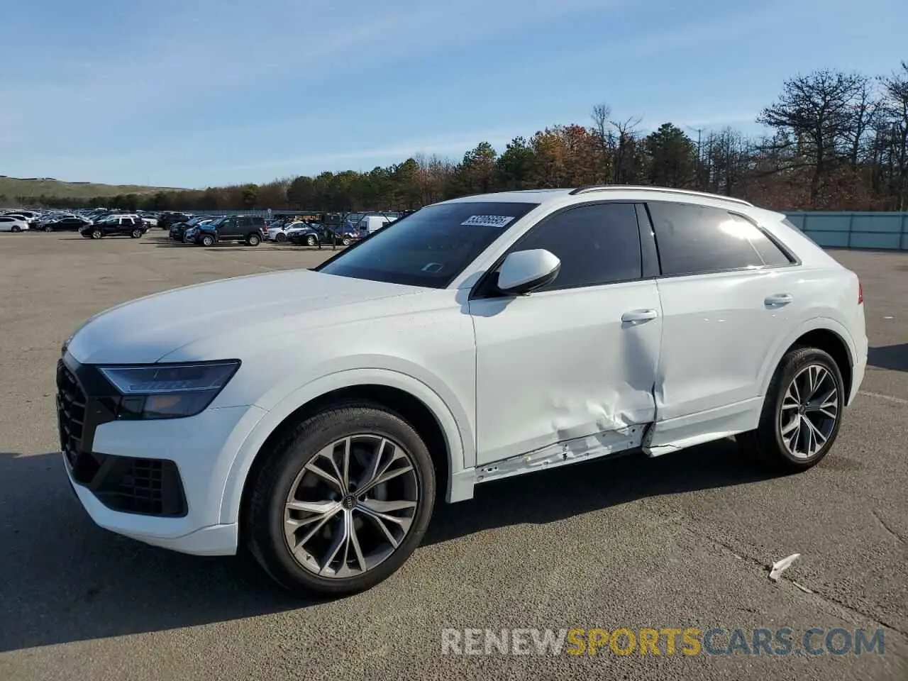 1 Photograph of a damaged car WA1AVBF12PD044905 AUDI Q8 2023