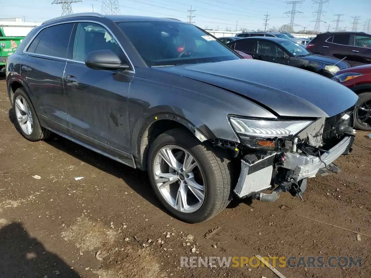 4 Photograph of a damaged car WA1BVBF12PD011746 AUDI Q8 2023