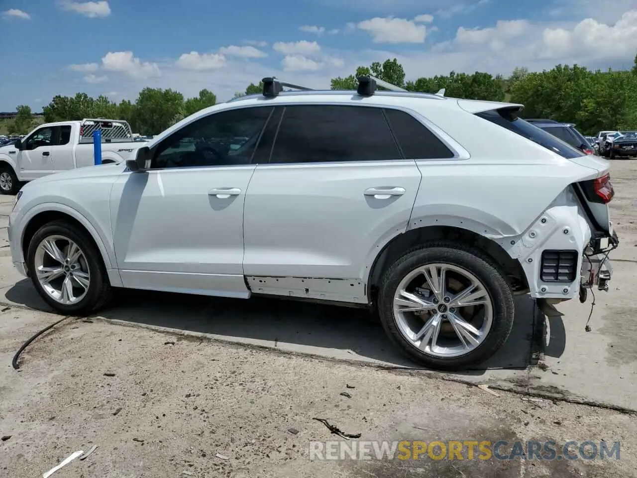2 Photograph of a damaged car WA1BVBF17PD038960 AUDI Q8 2023