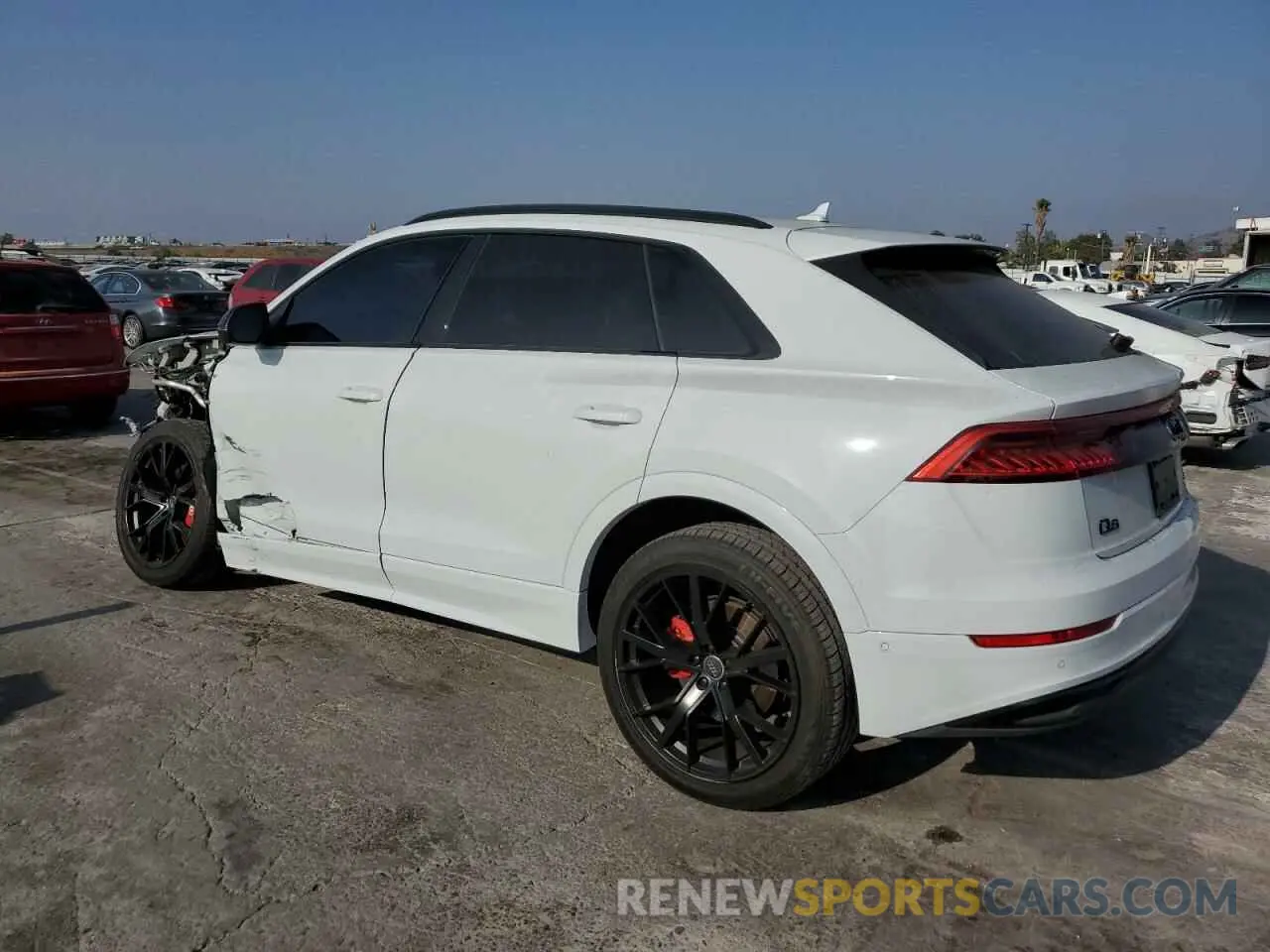 2 Фотография поврежденного автомобиля WA1BVBF18PD013694 AUDI Q8 2023