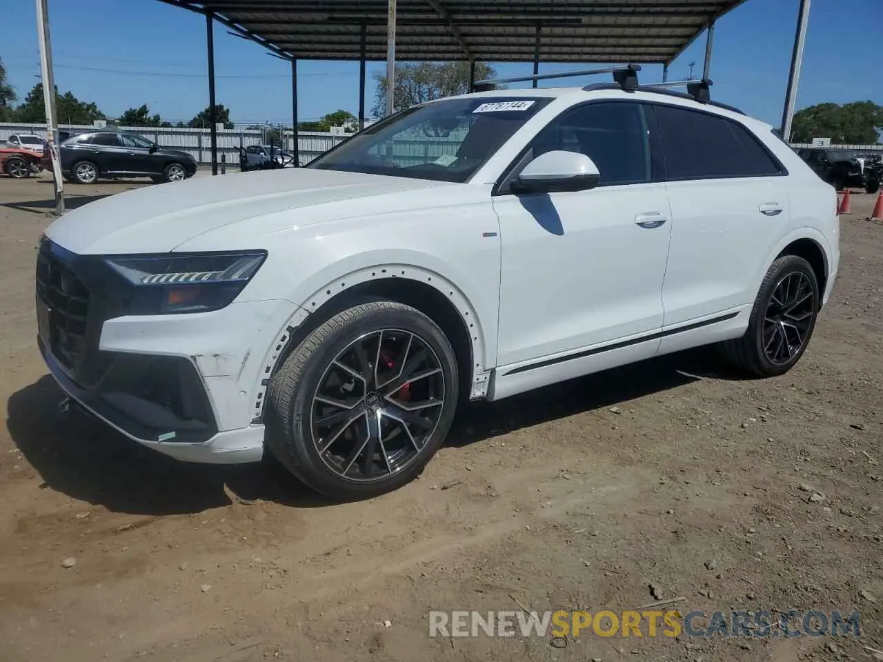 1 Photograph of a damaged car WA1EVBF12PD007113 AUDI Q8 2023