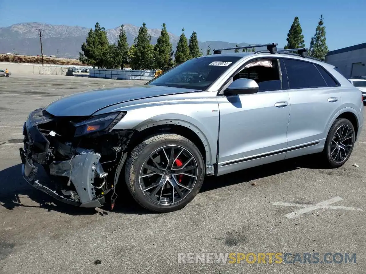 1 Photograph of a damaged car WA1EVBF13PD017942 AUDI Q8 2023