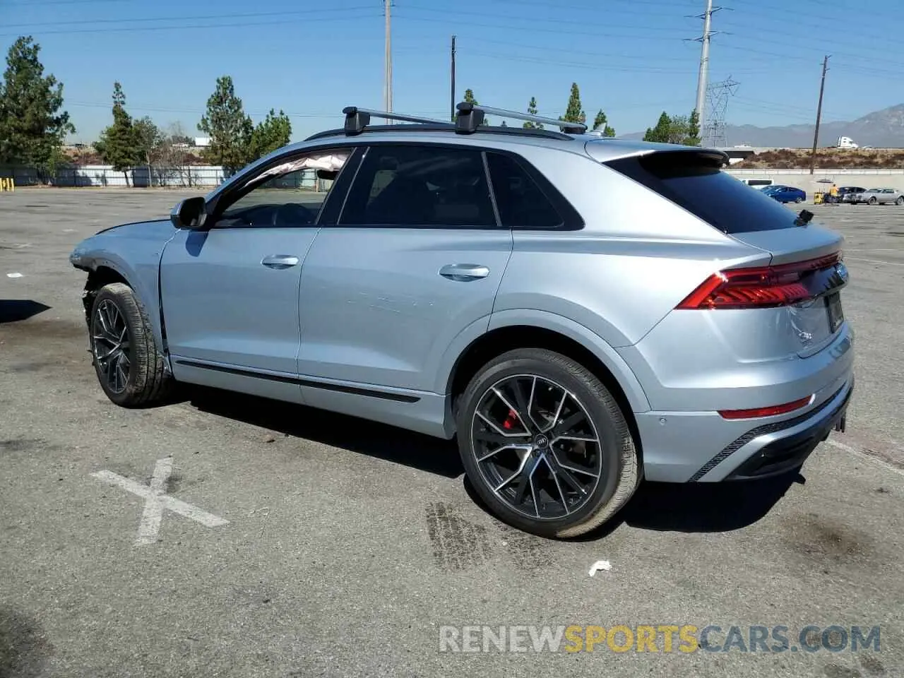 2 Photograph of a damaged car WA1EVBF13PD017942 AUDI Q8 2023
