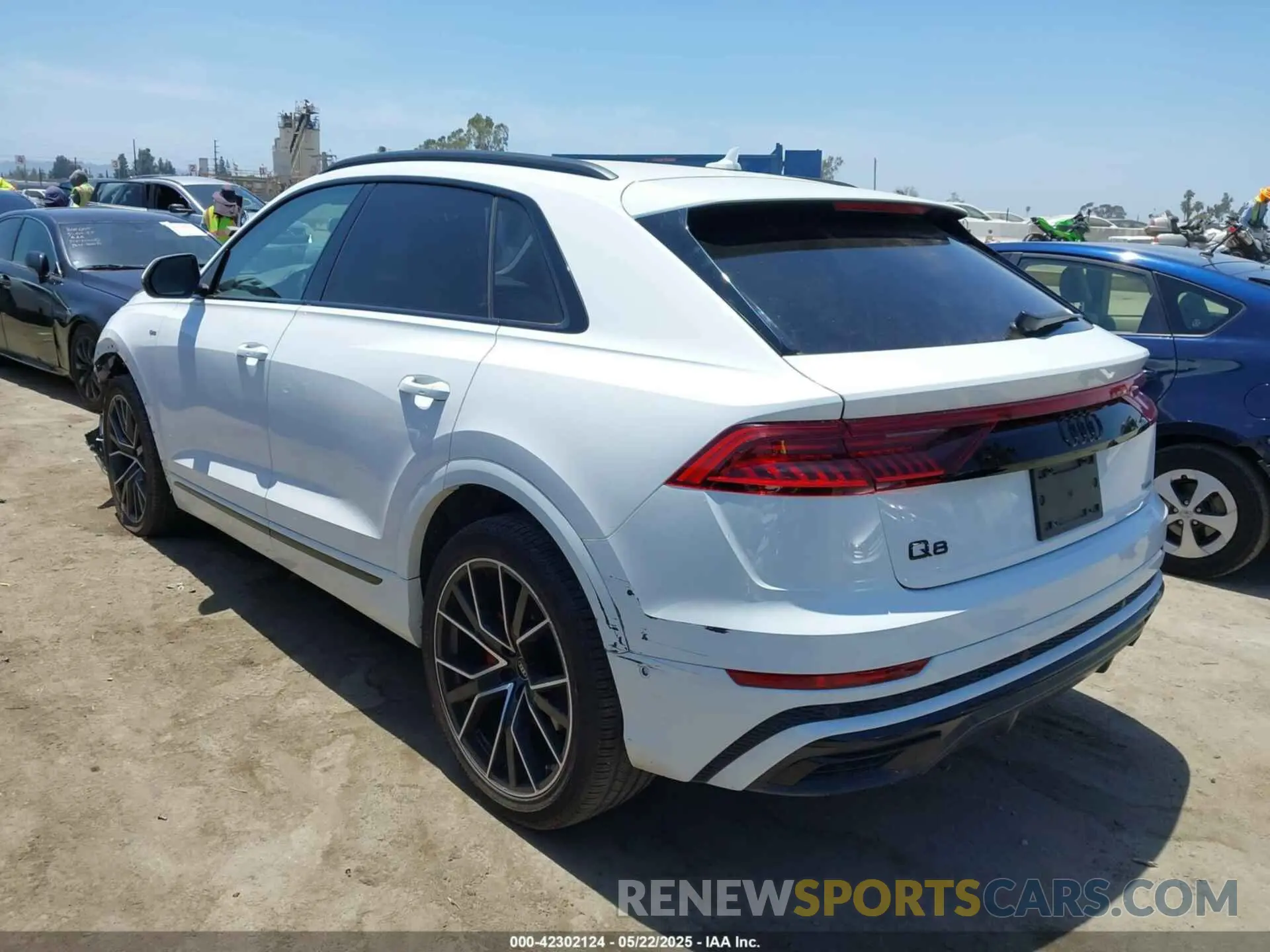 3 Photograph of a damaged car WA1EVBF19PD011451 AUDI Q8 2023