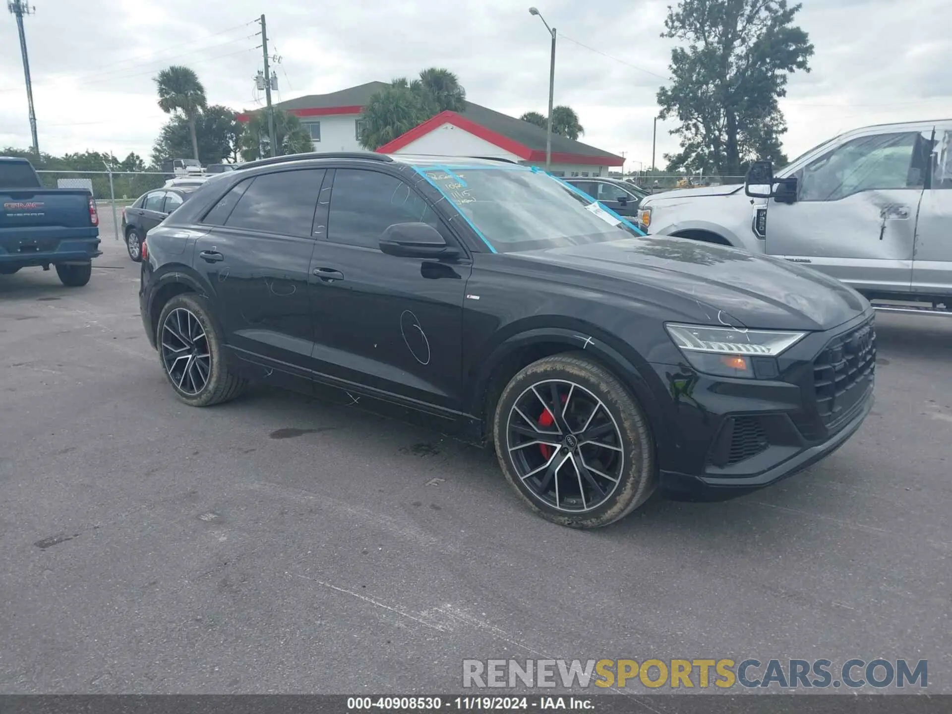 1 Фотография поврежденного автомобиля WA1FVBF12PD004748 AUDI Q8 2023