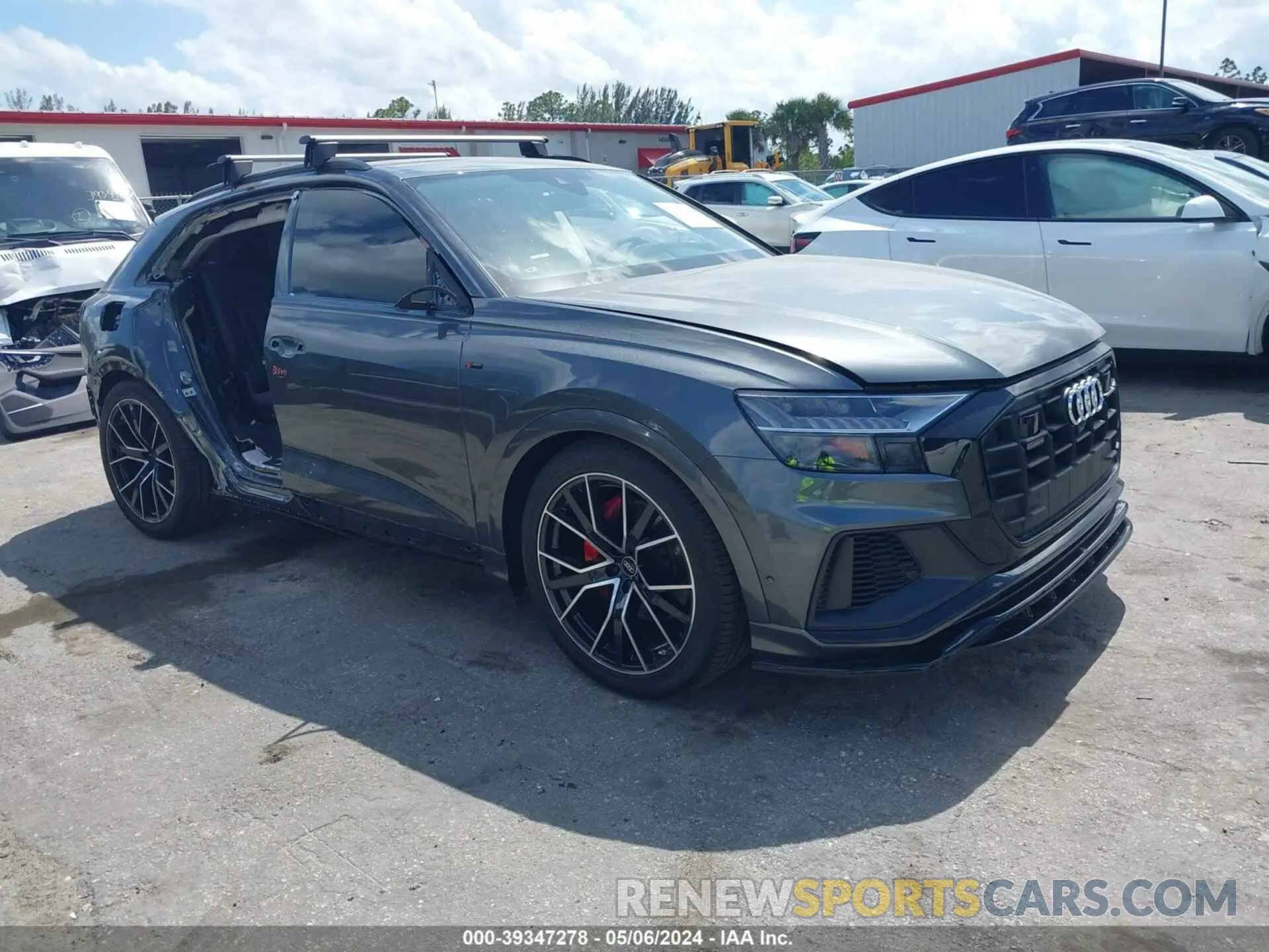 1 Photograph of a damaged car WA1FVBF17PD020444 AUDI Q8 2023